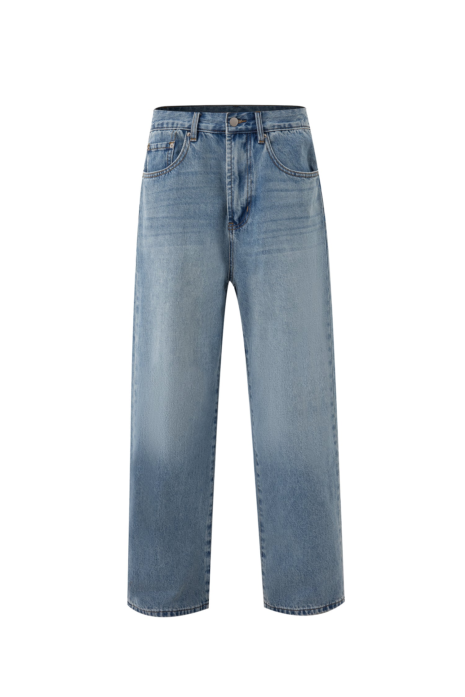 Relaxed Baggy Jeans - Denim