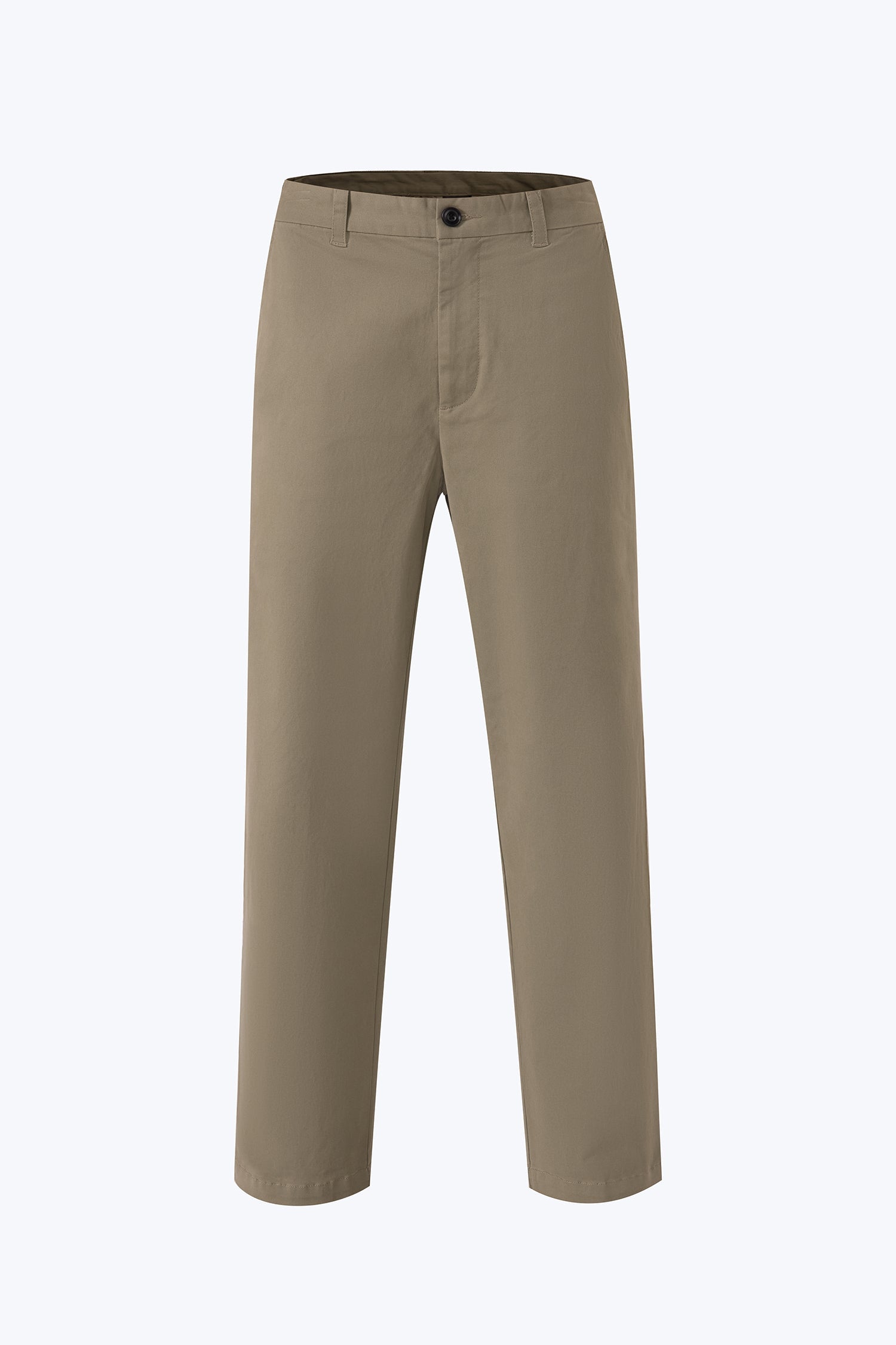 Relaxed Fit Cotton Twill Trousers - Sage