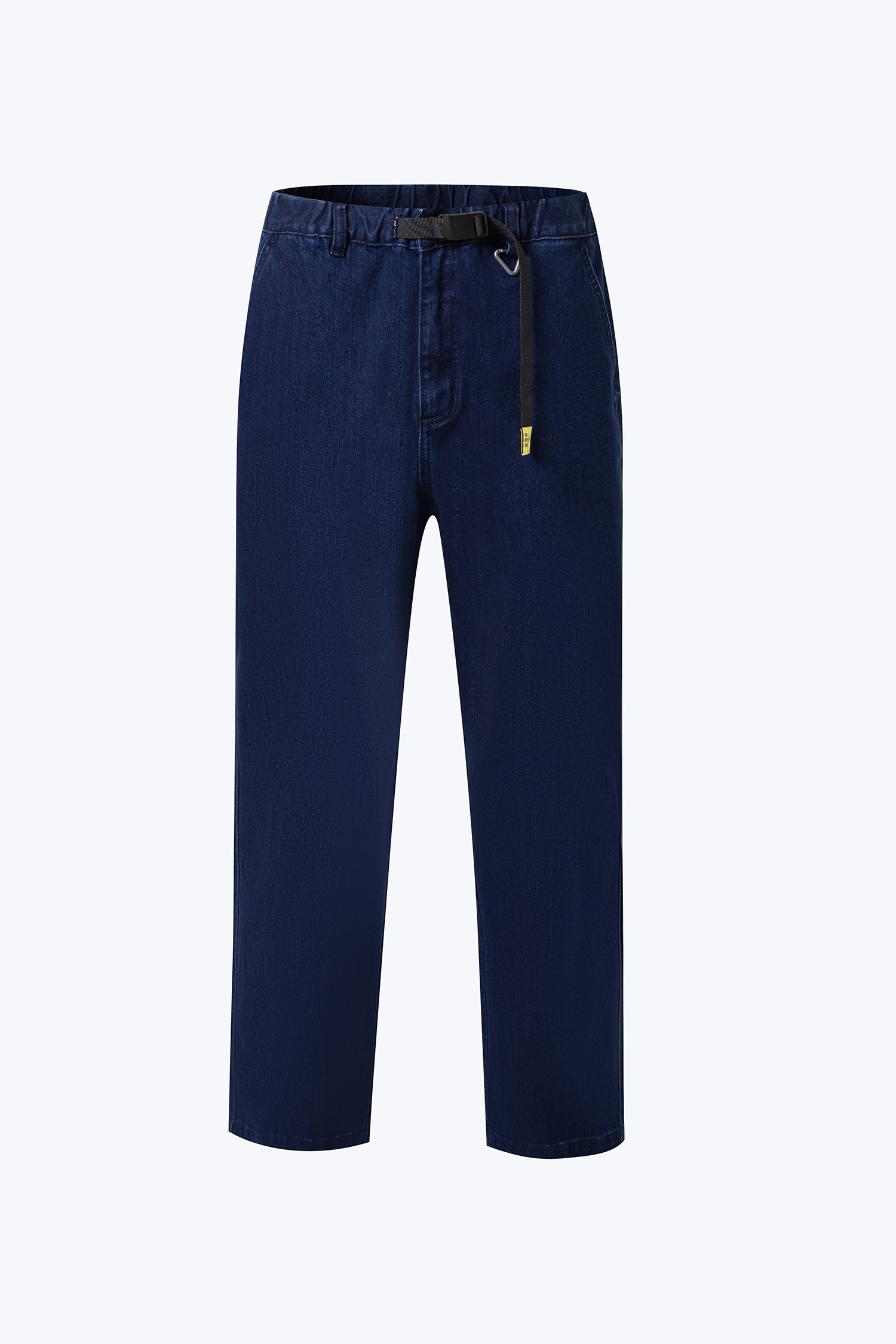 Utility Buckle Jeans - Dark Denim