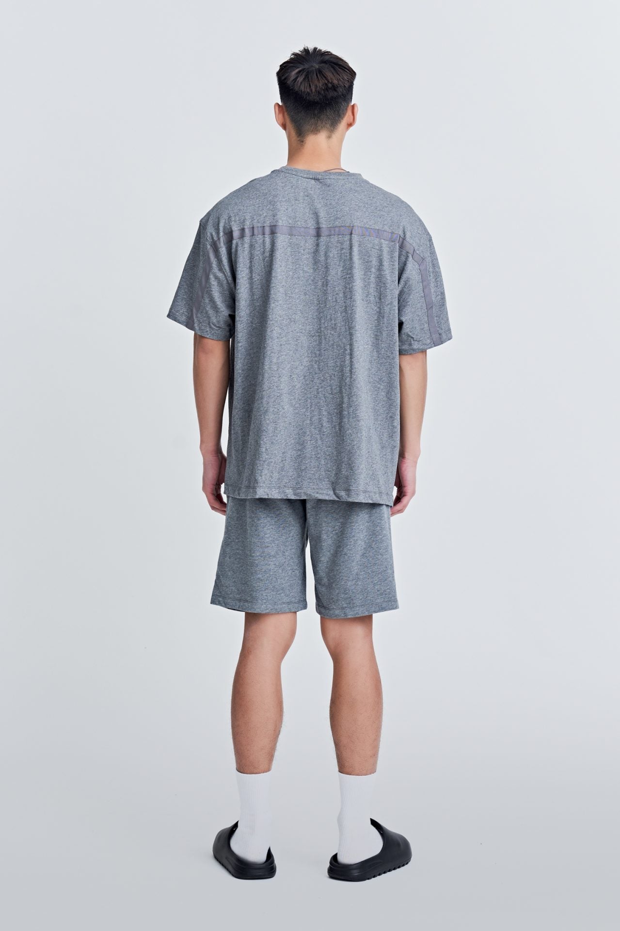 Jersey Lounge Bermudas - Dark Melange