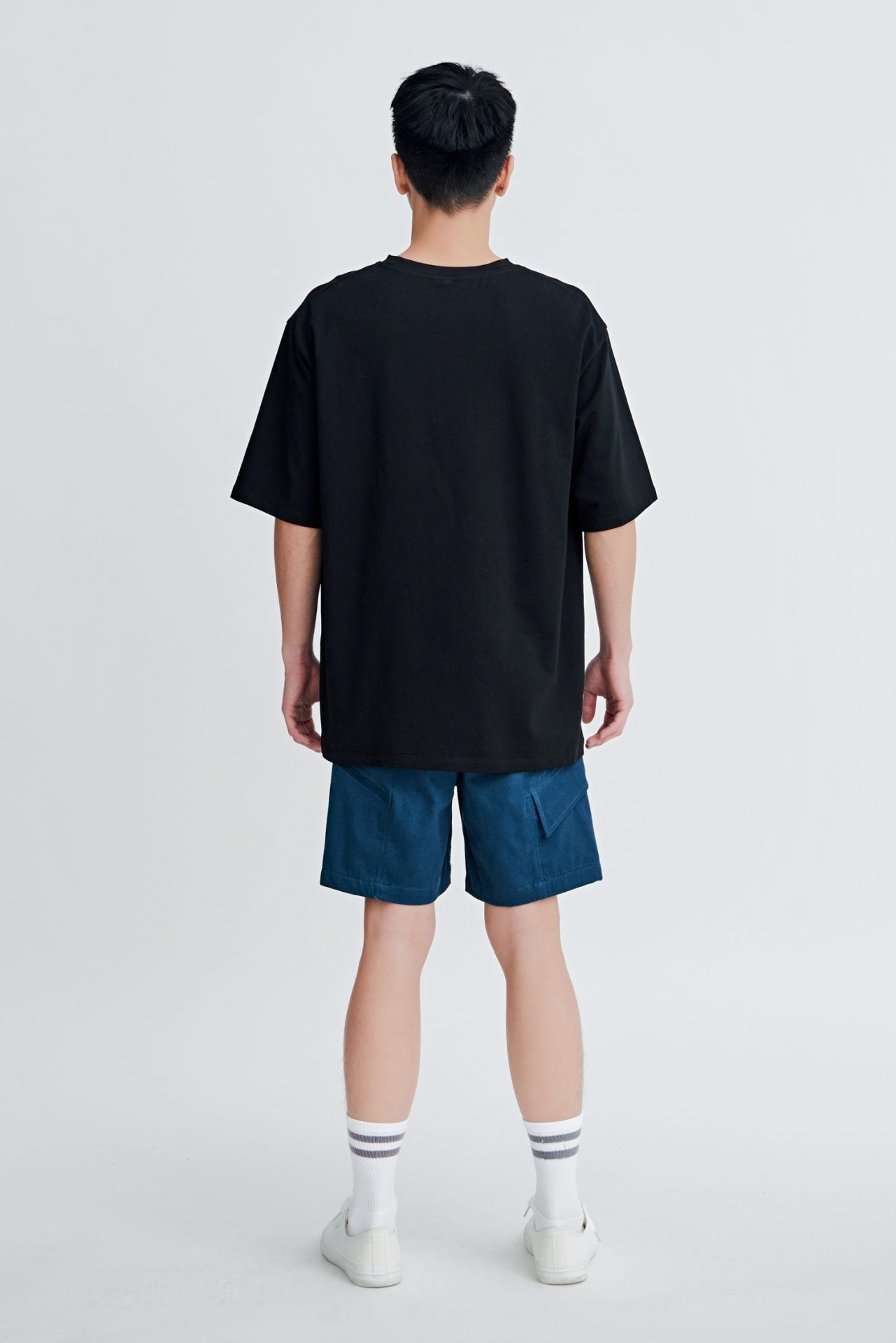 Cotton Stretch Utility Cargo Bermudas