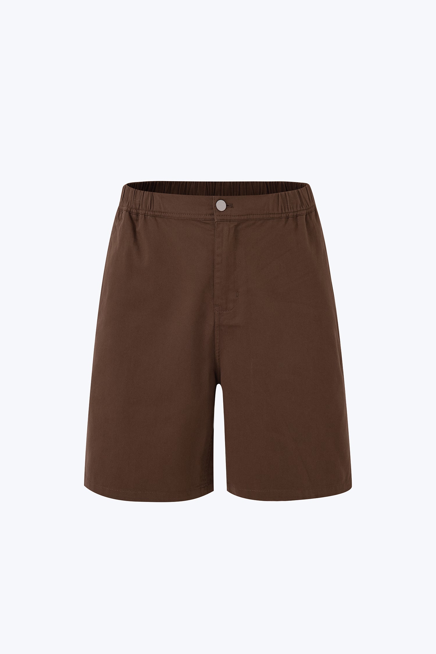 Denim Casual Shorts - Cocoa