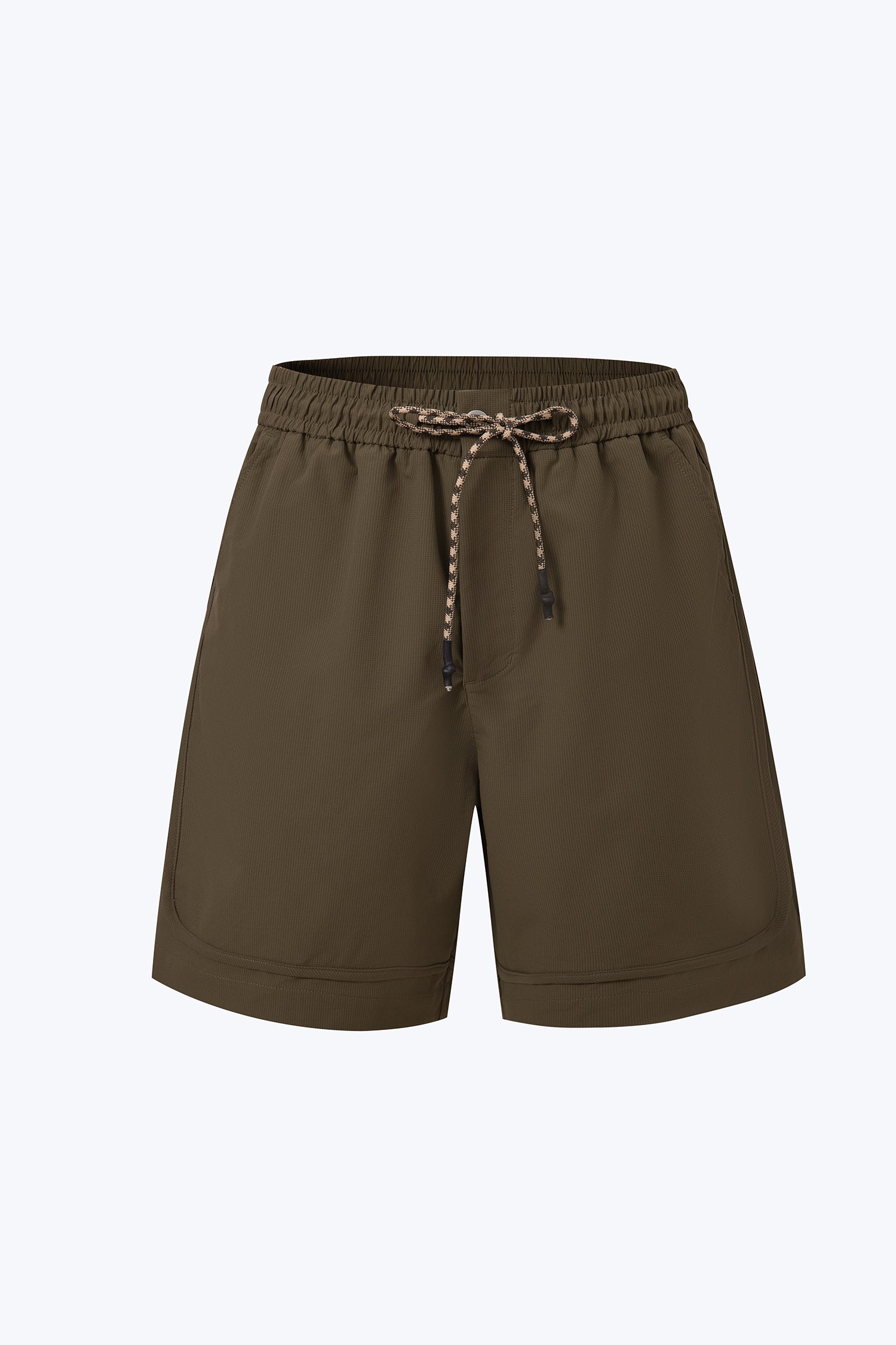 Utility Drawstring Shorts - Army Green