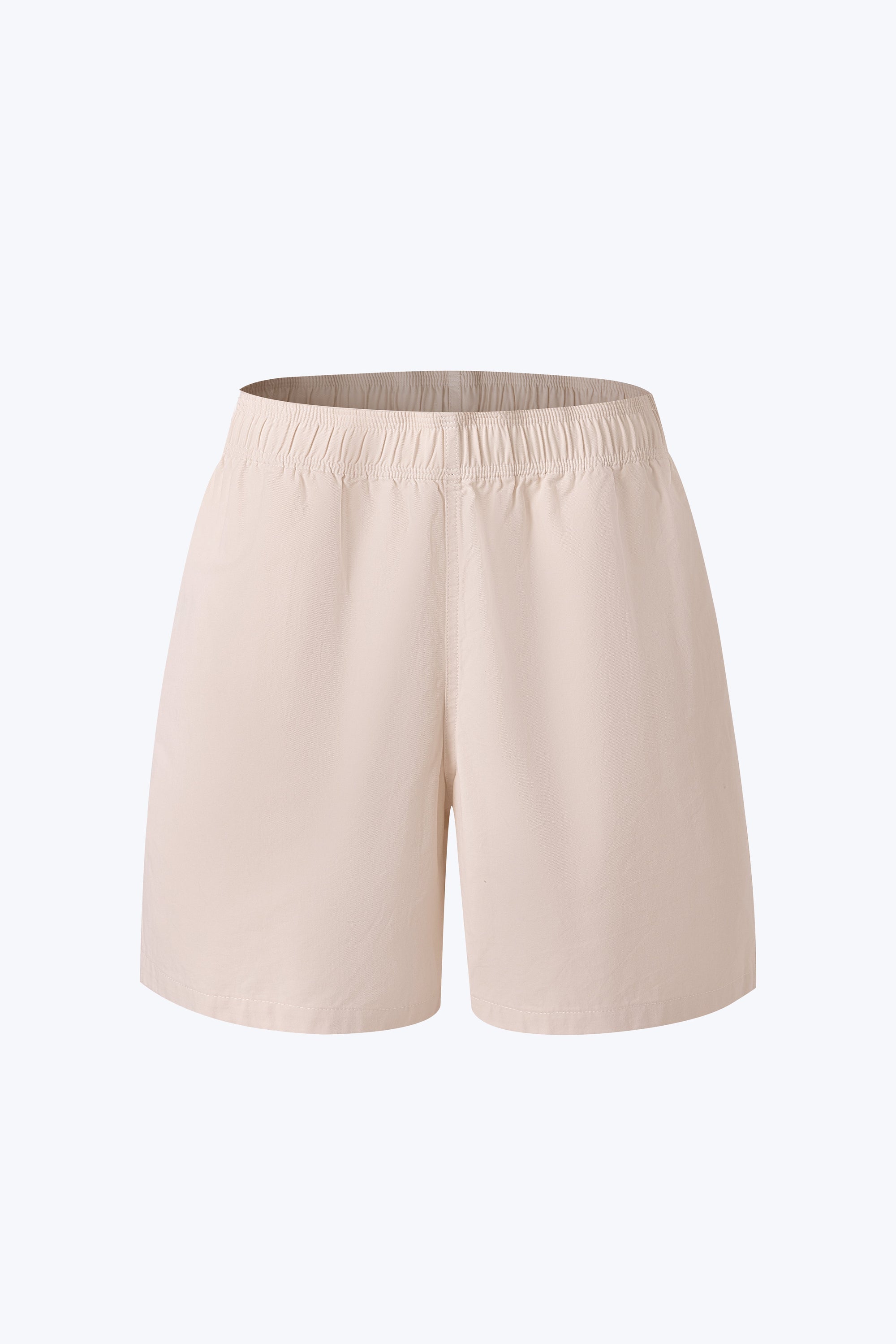 Elasticated Relaxed Shorts - Sand