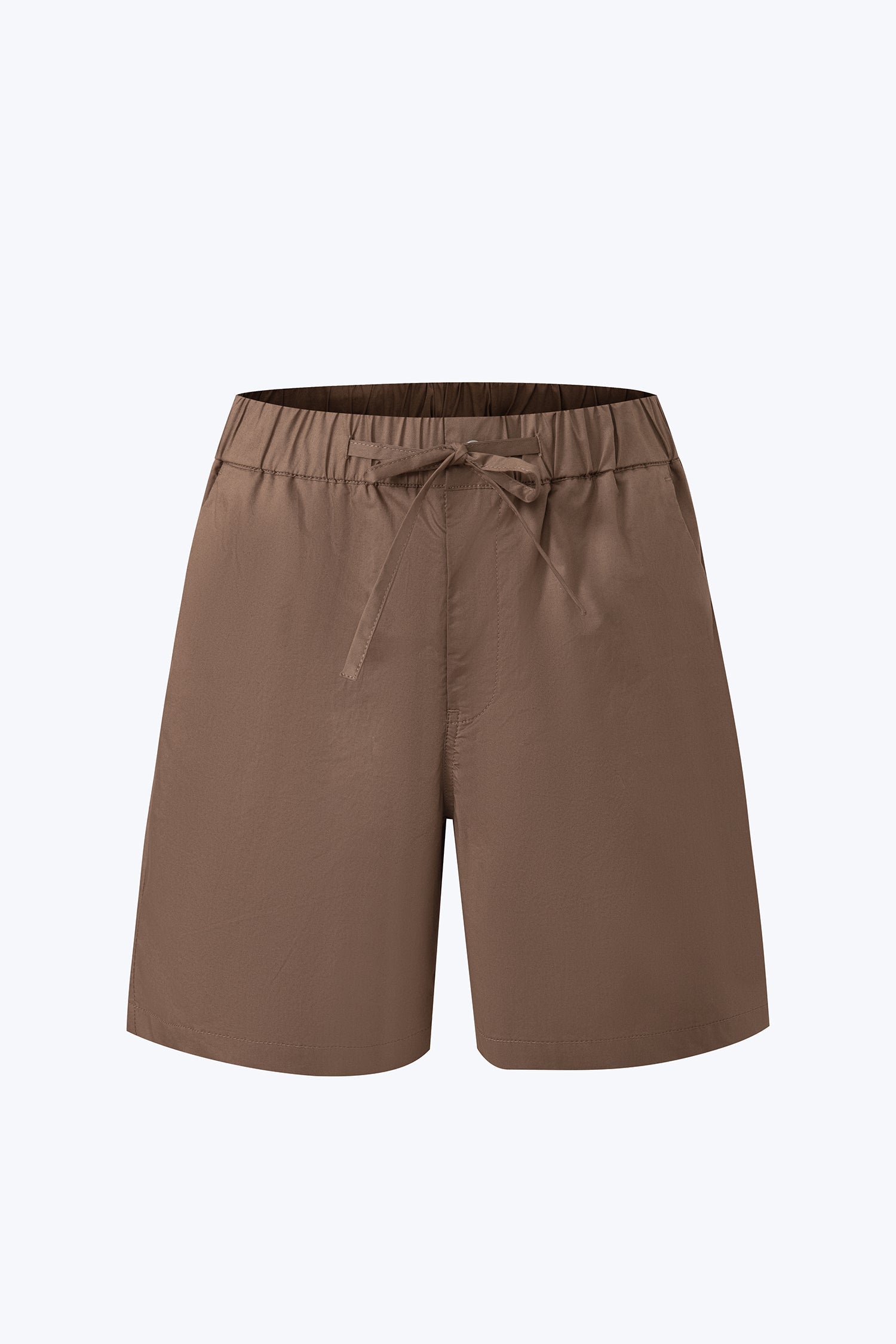 Casual Regular-Fit Bermudas - Cocoa