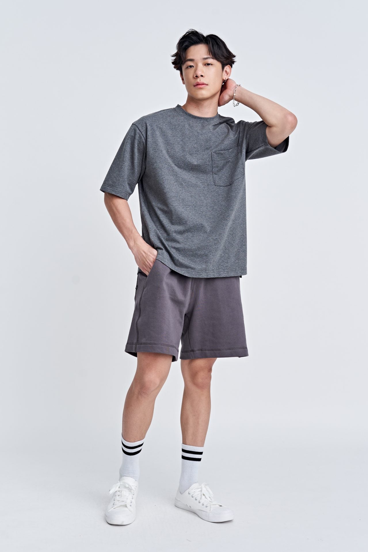 Polycotton Jersey Relaxed Fit Tee