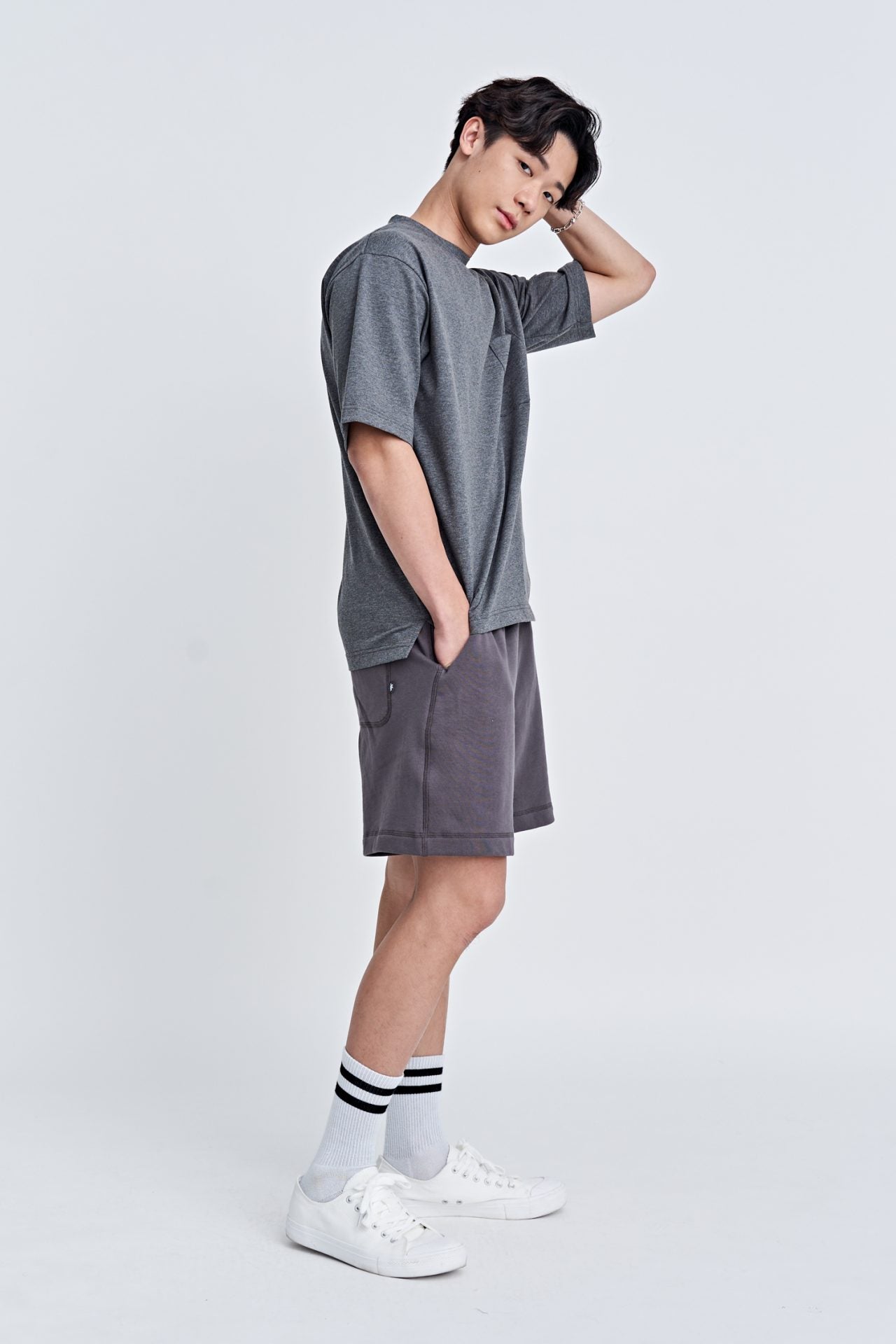 Polycotton Jersey Relaxed Fit Tee