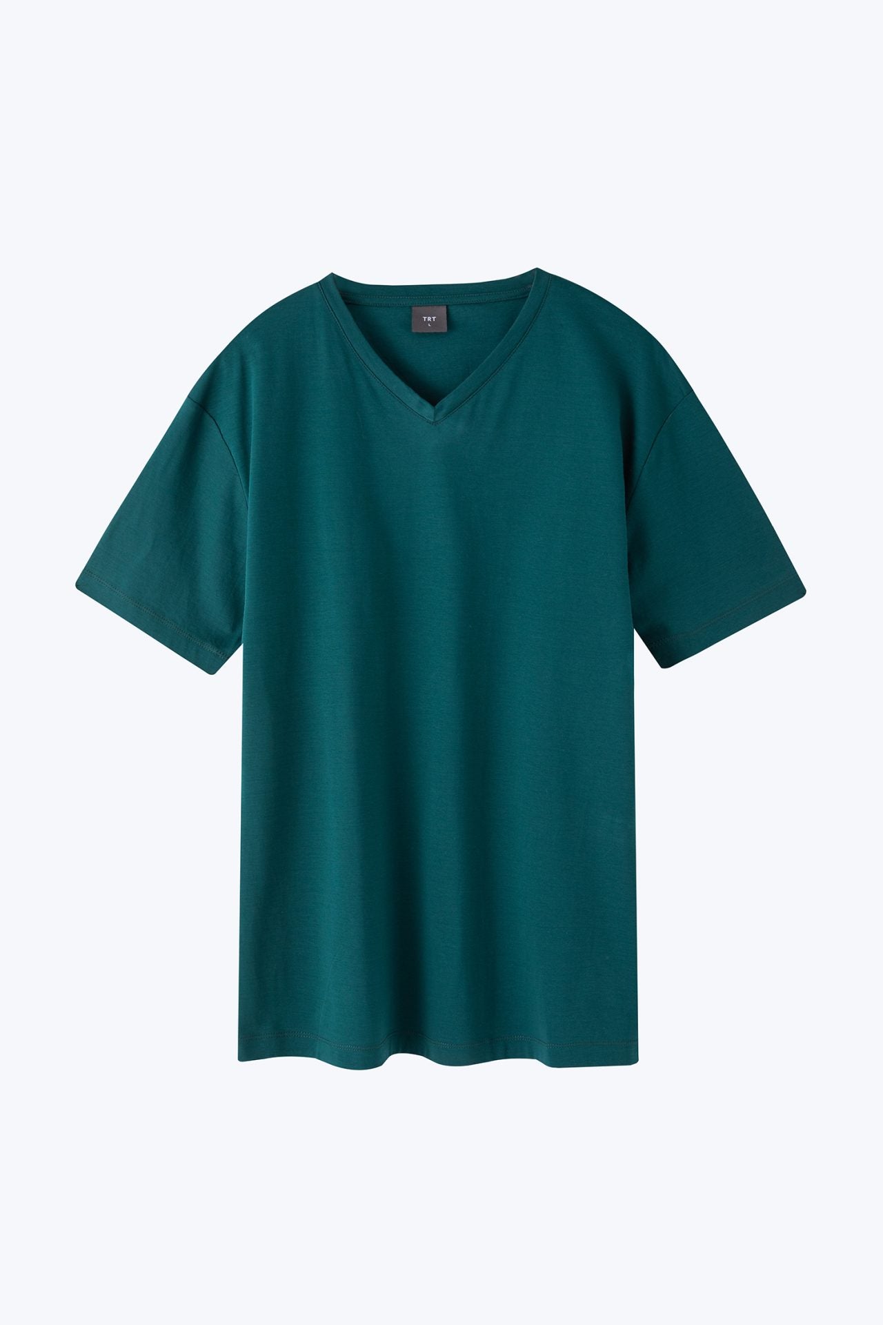 (A) Classic Regular-Fit V Neck Tee - Forest