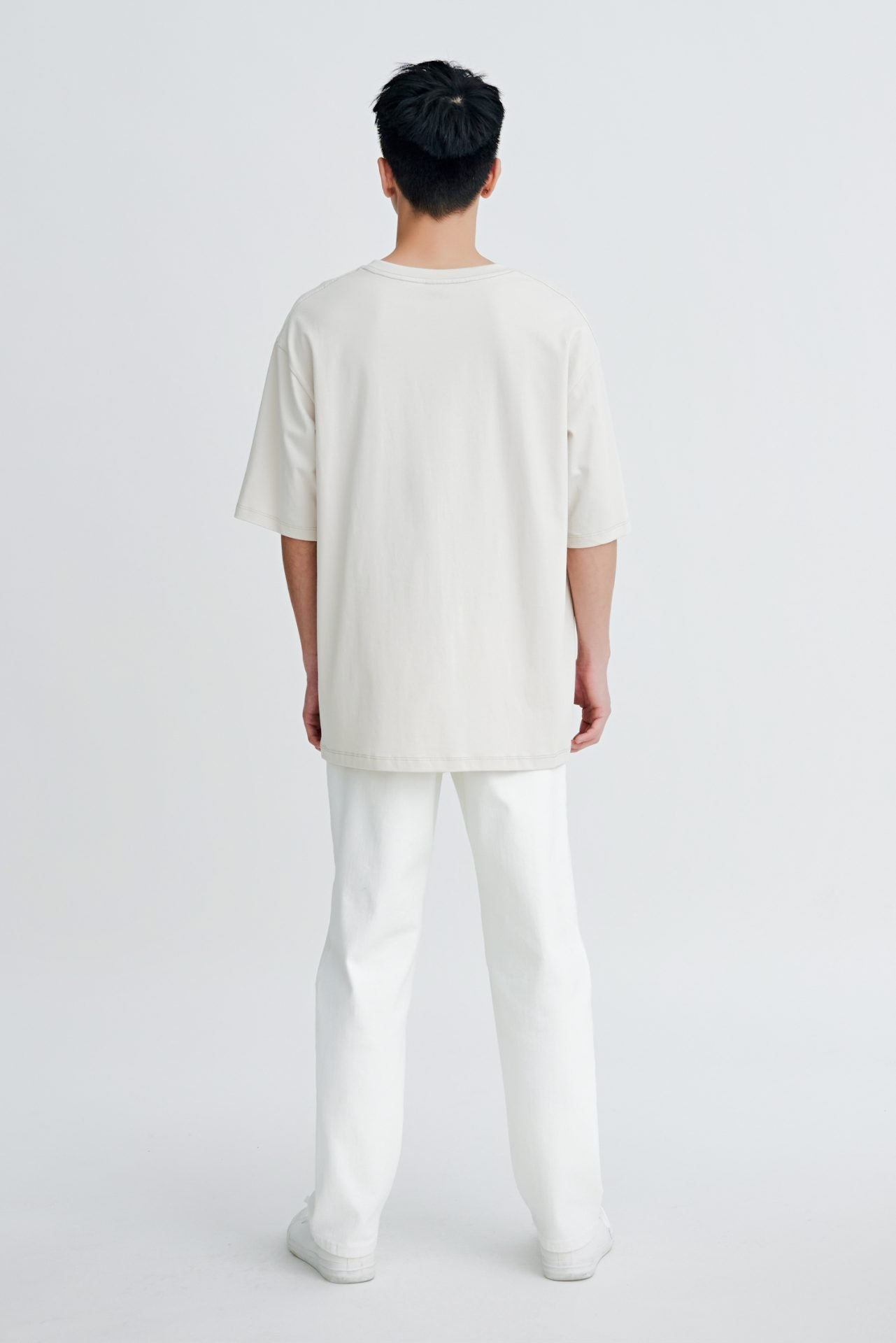 Relaxed Fit Graphic Patch Pocket Tee