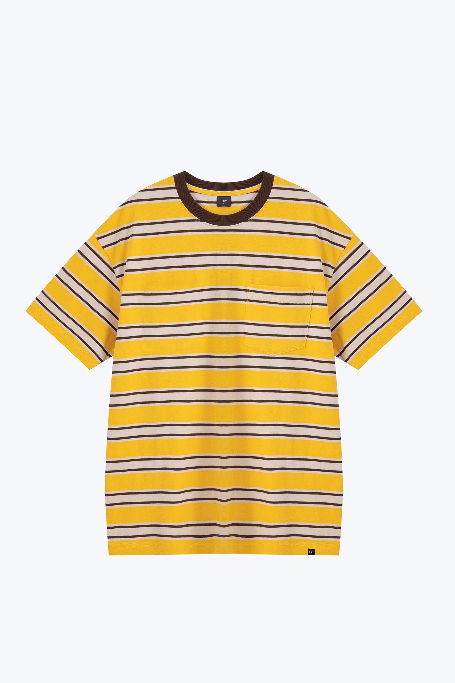 Jersey Multi-colour Wide Striped Tee