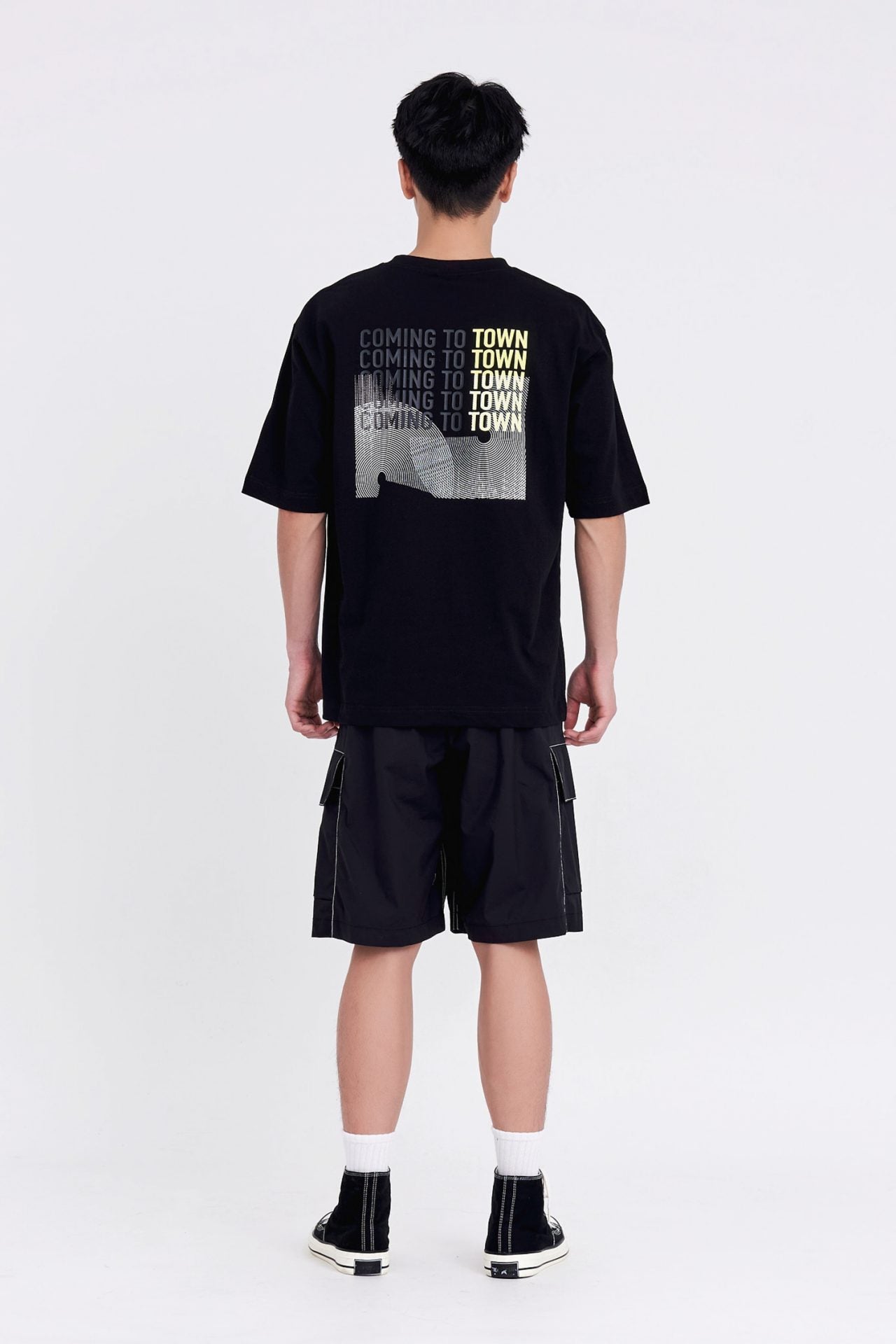 Relaxed-Fit ?€?Coming To Town?€? Graphic Tee