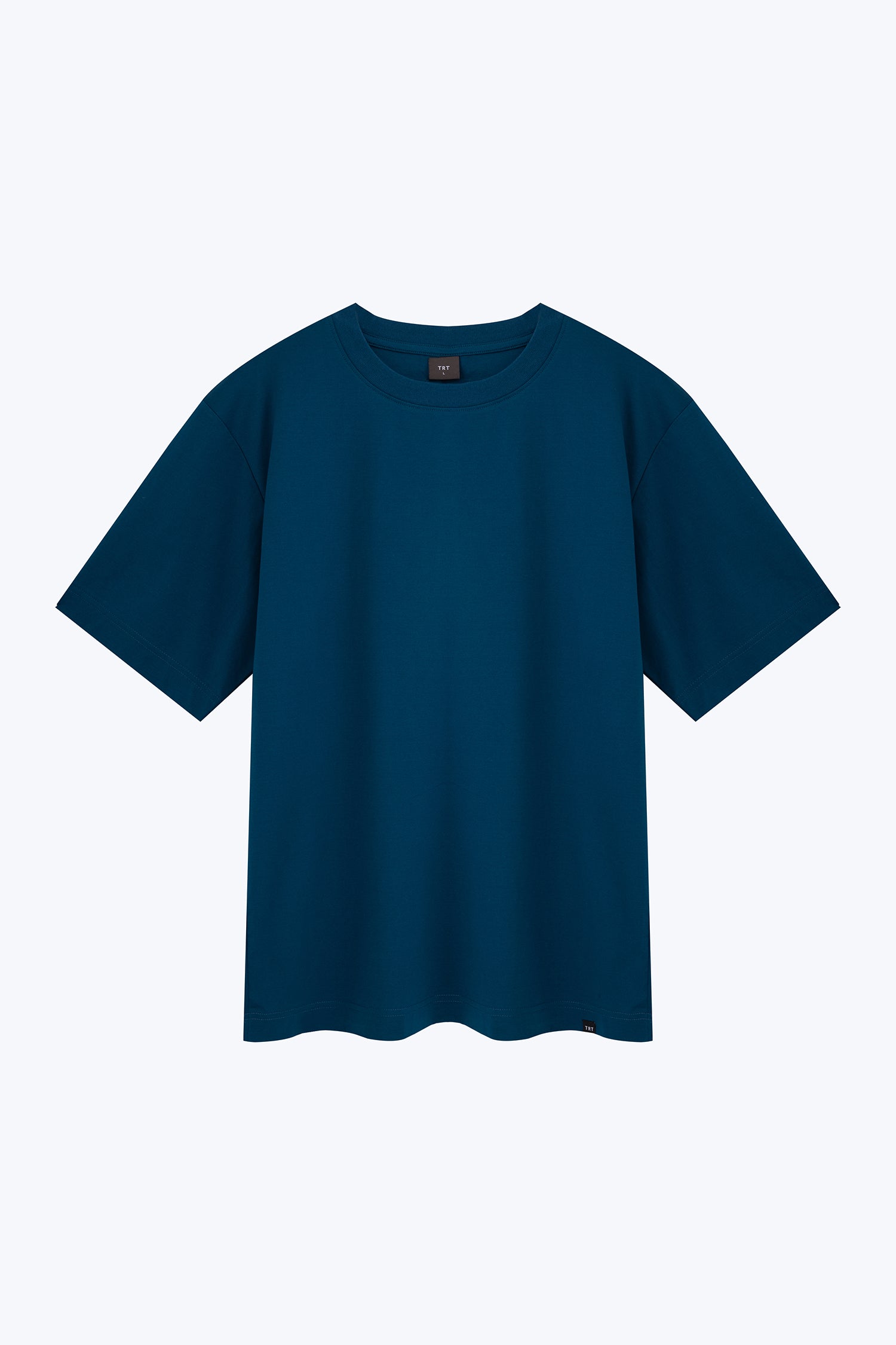 (A) Essential Crew Neck Tee - Blueberry