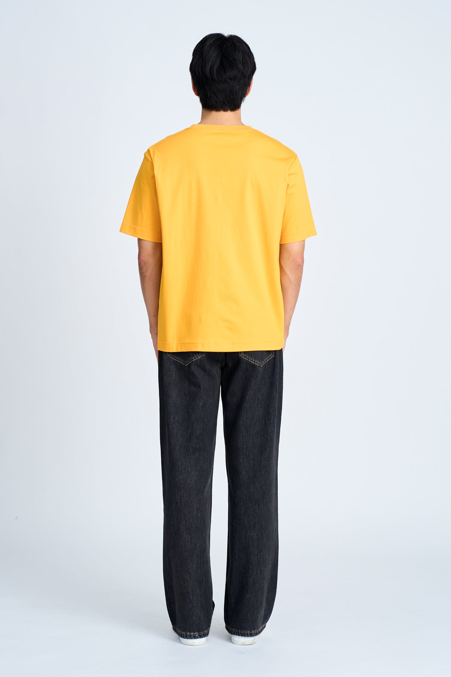 (A) Essential Crew Neck Tee - Sunray