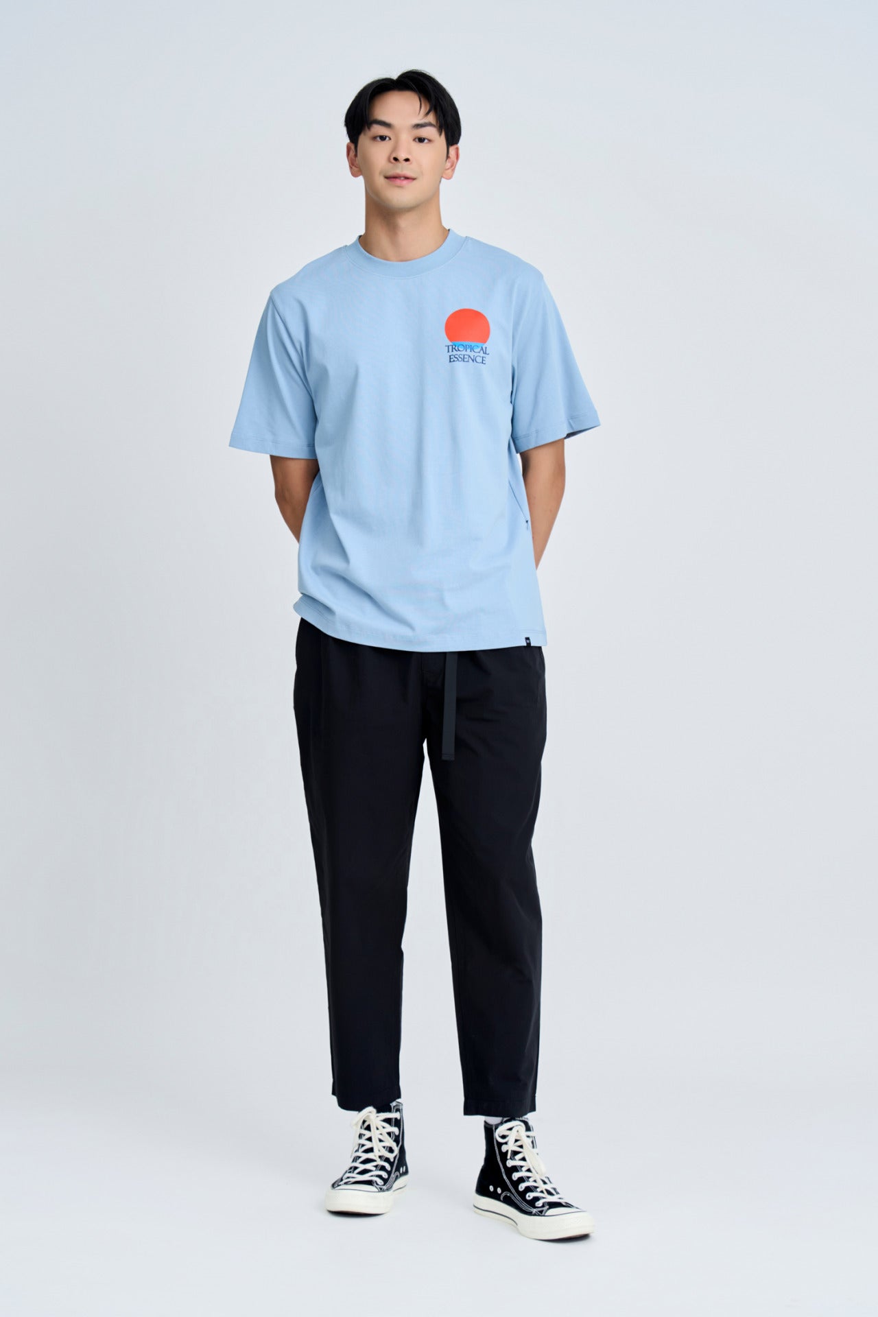 Jersey “Tropical Essence” Graphic Tee