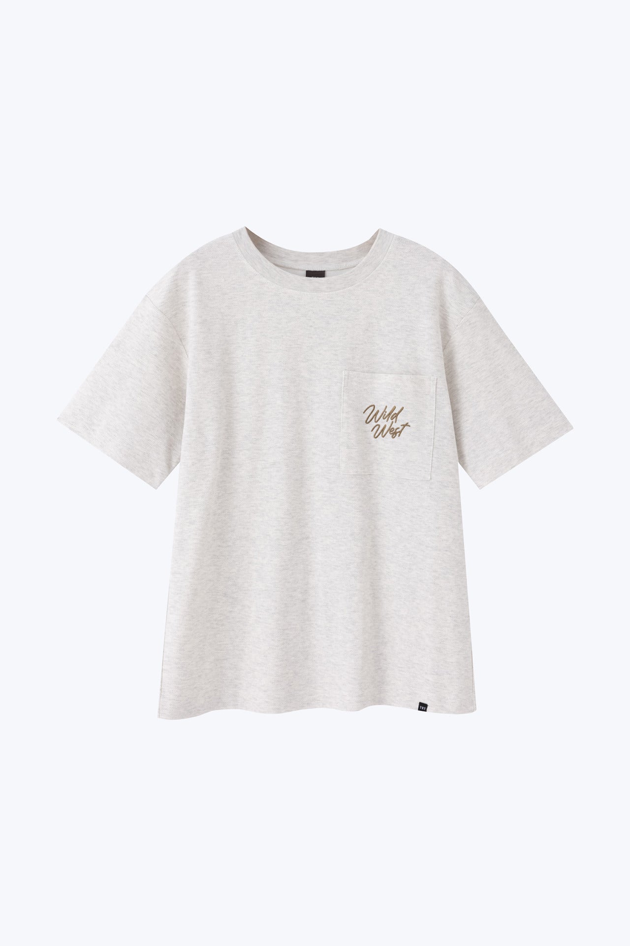 (B) Jersey “Wild West” Graphic Patch Pocket Tee