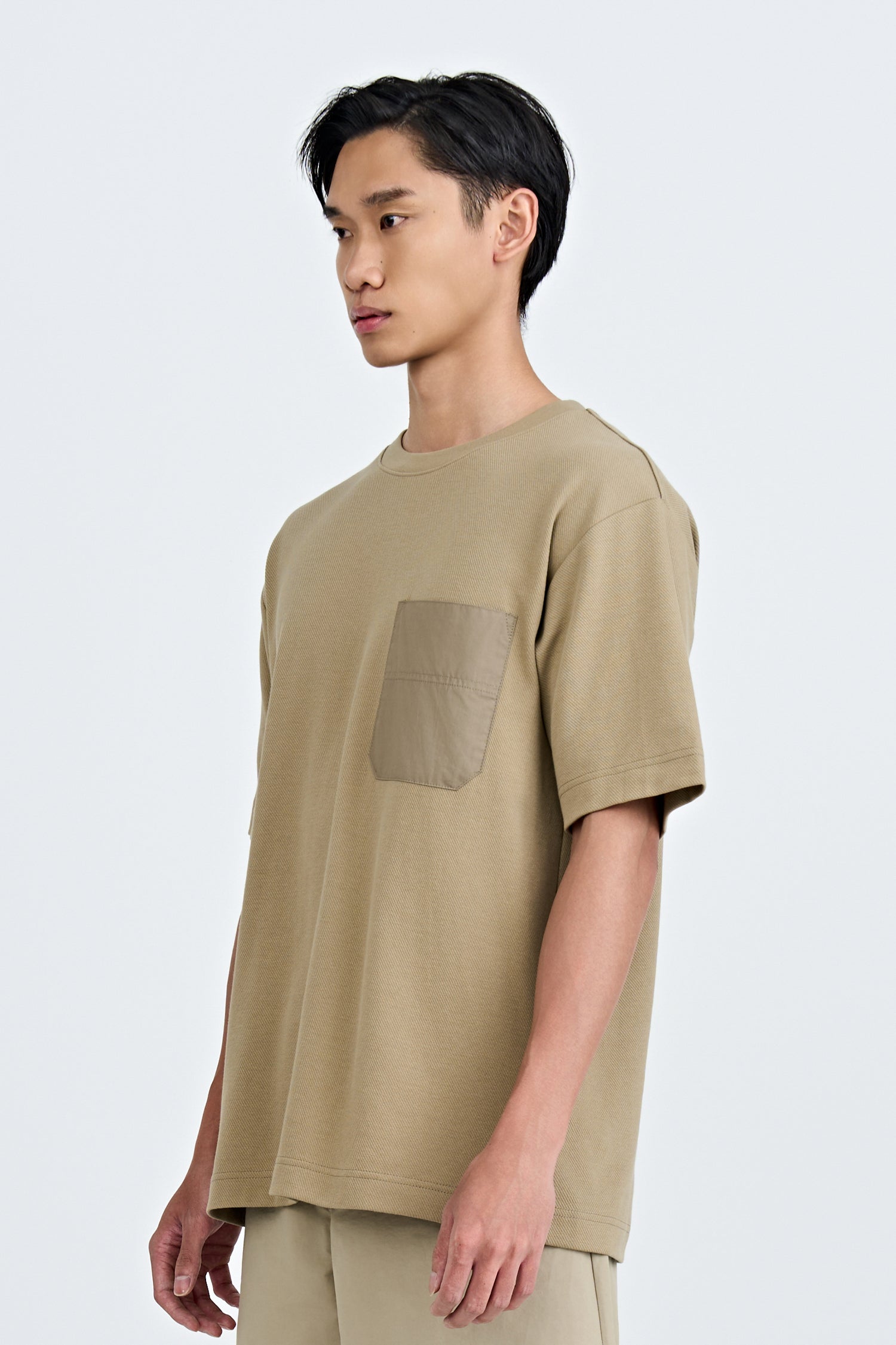 Pocket Tee - Taupe