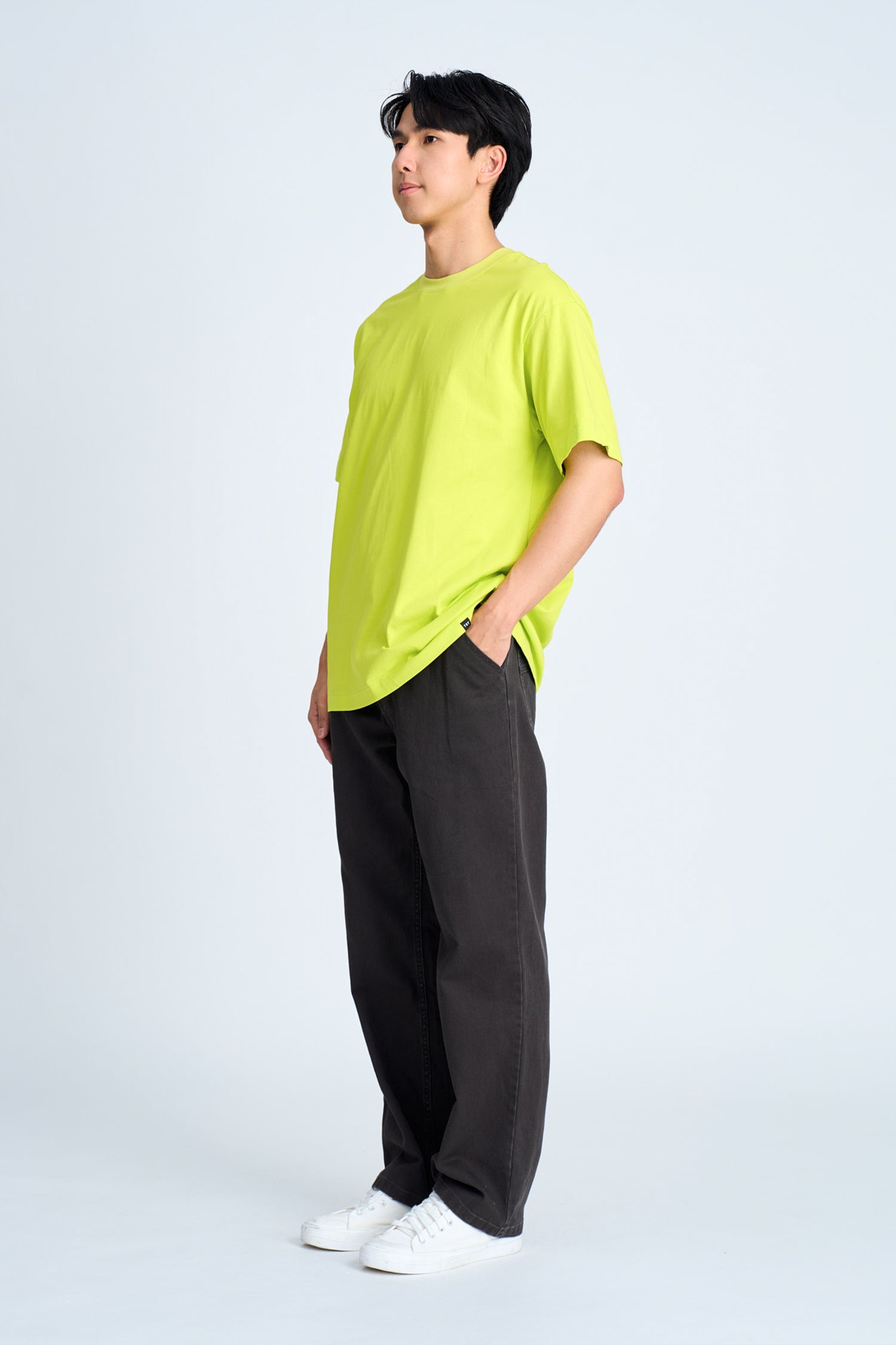 Road Trip Adventure Graphic Tee - Neon Yellow