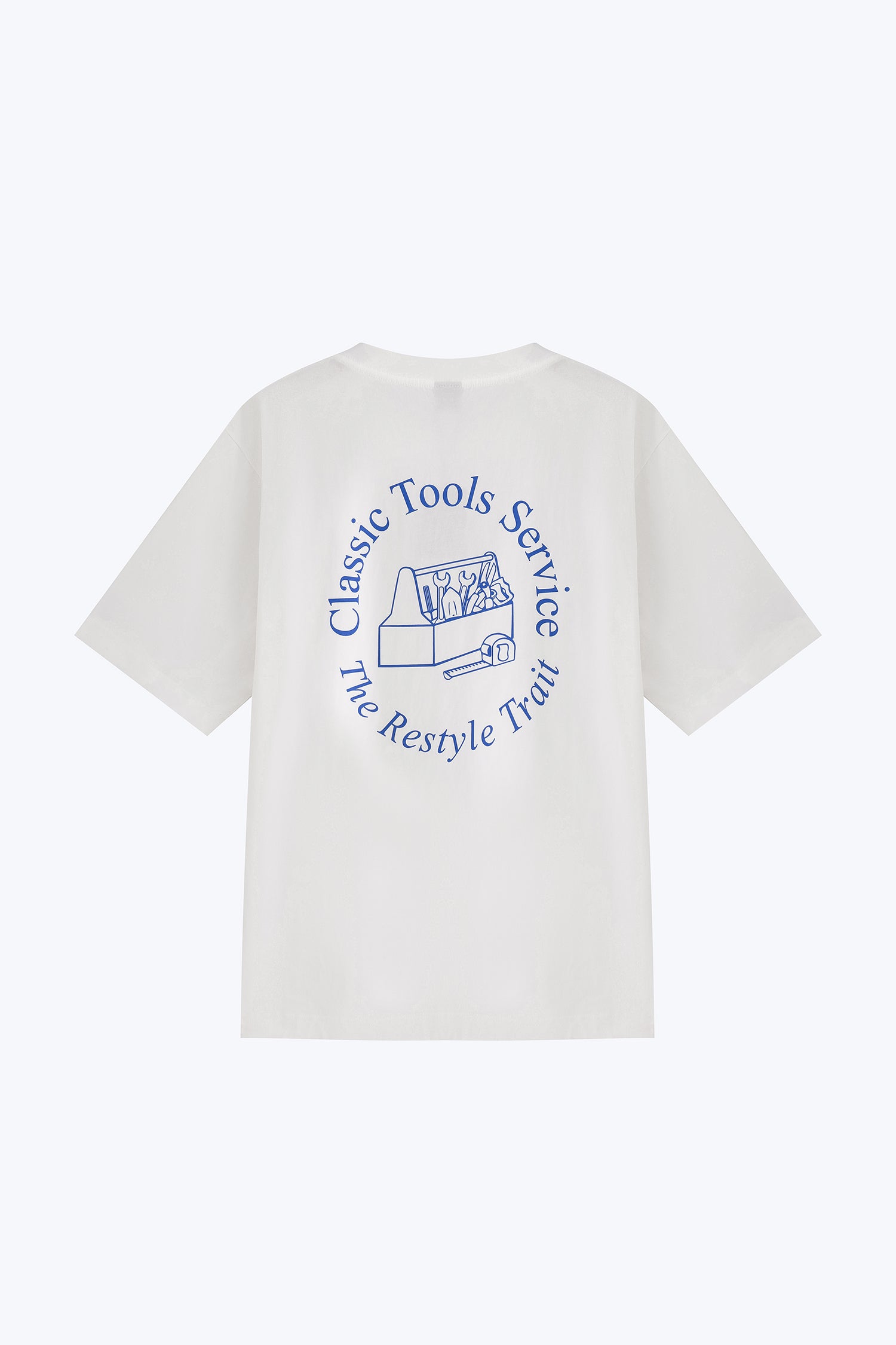 Jersey "Classic Tools Service" Graphic Tee - White