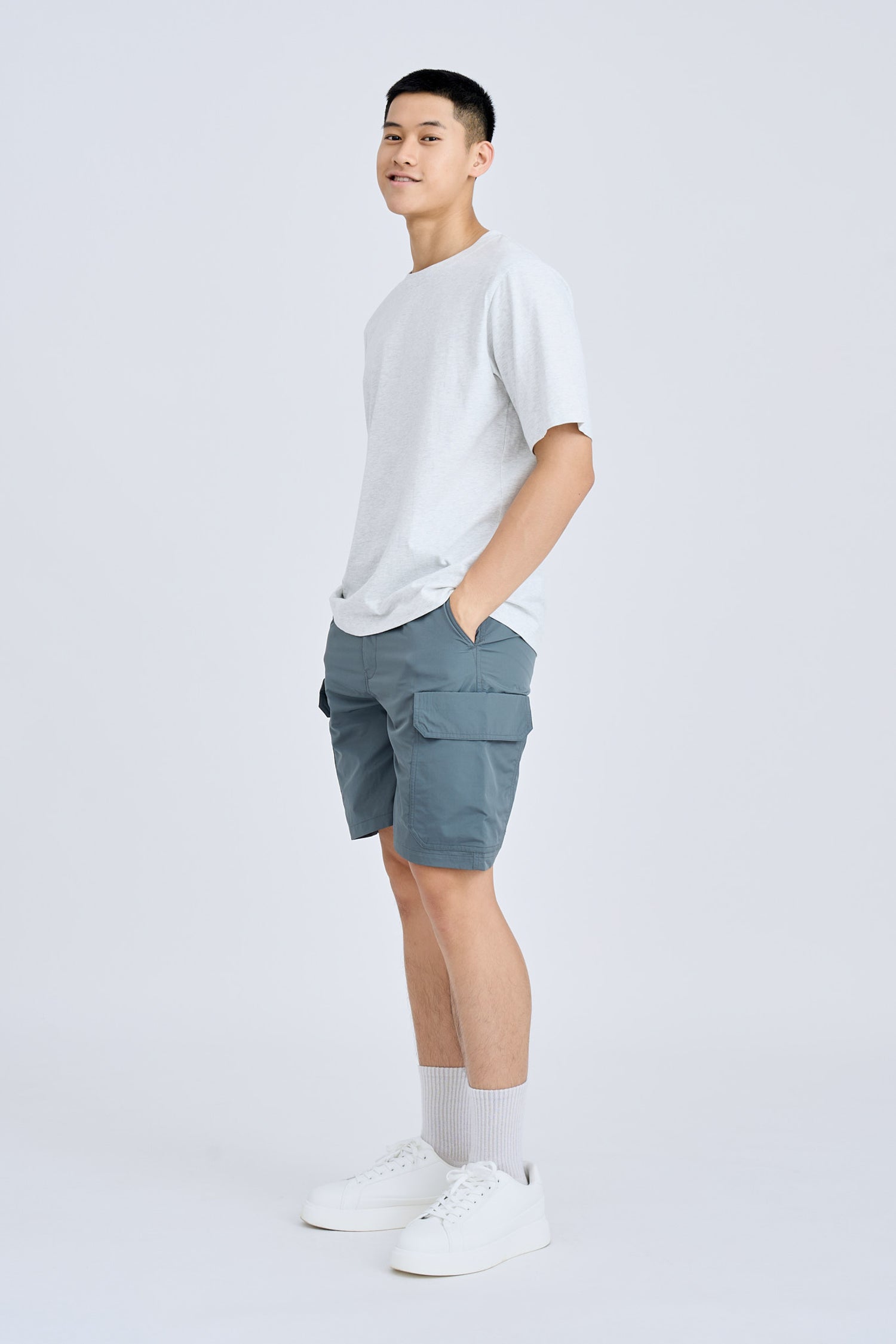 Jersey "Grit Meets Gear" Graphic Tee - Heather Grey