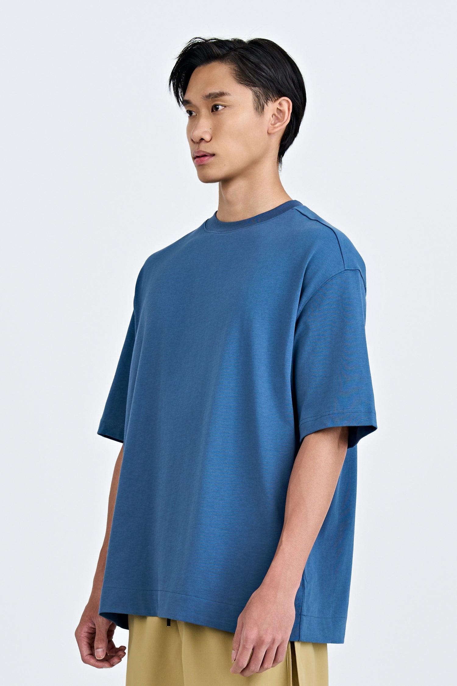 Oversized Tee - Navy – The Restyle Trait Malaysia