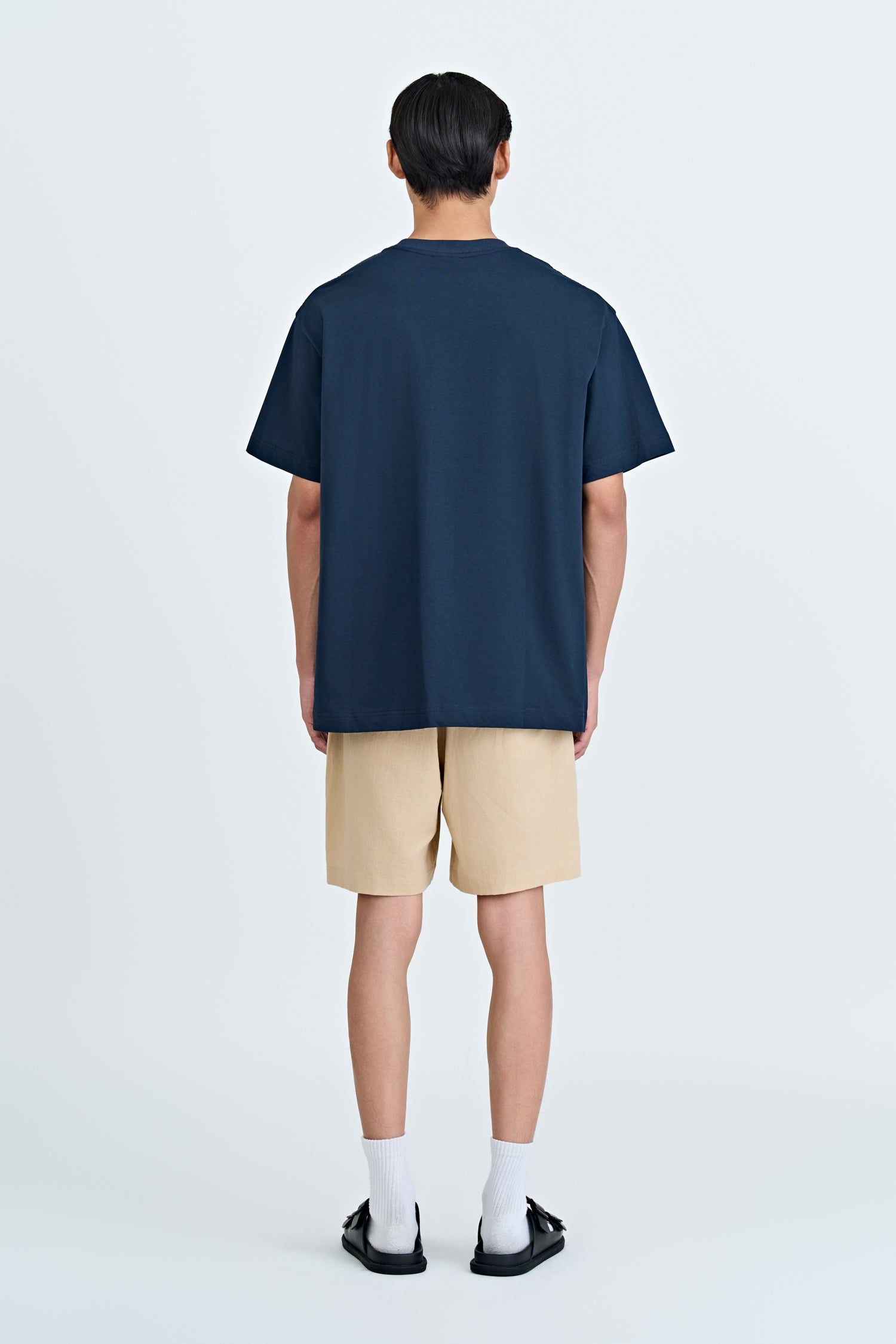 Waist Pocket Tee - Navy