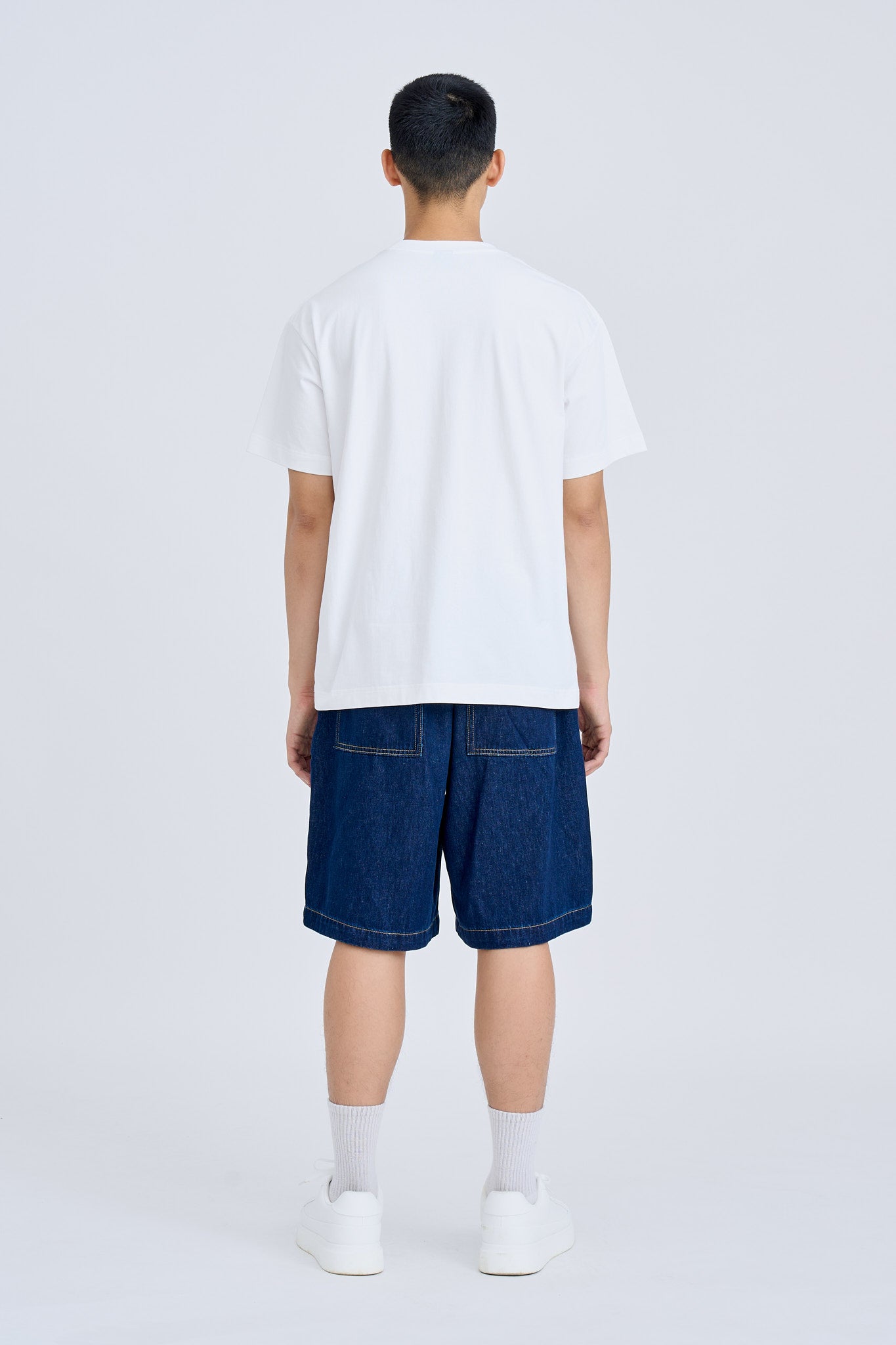 Waist Pocket Tee - White