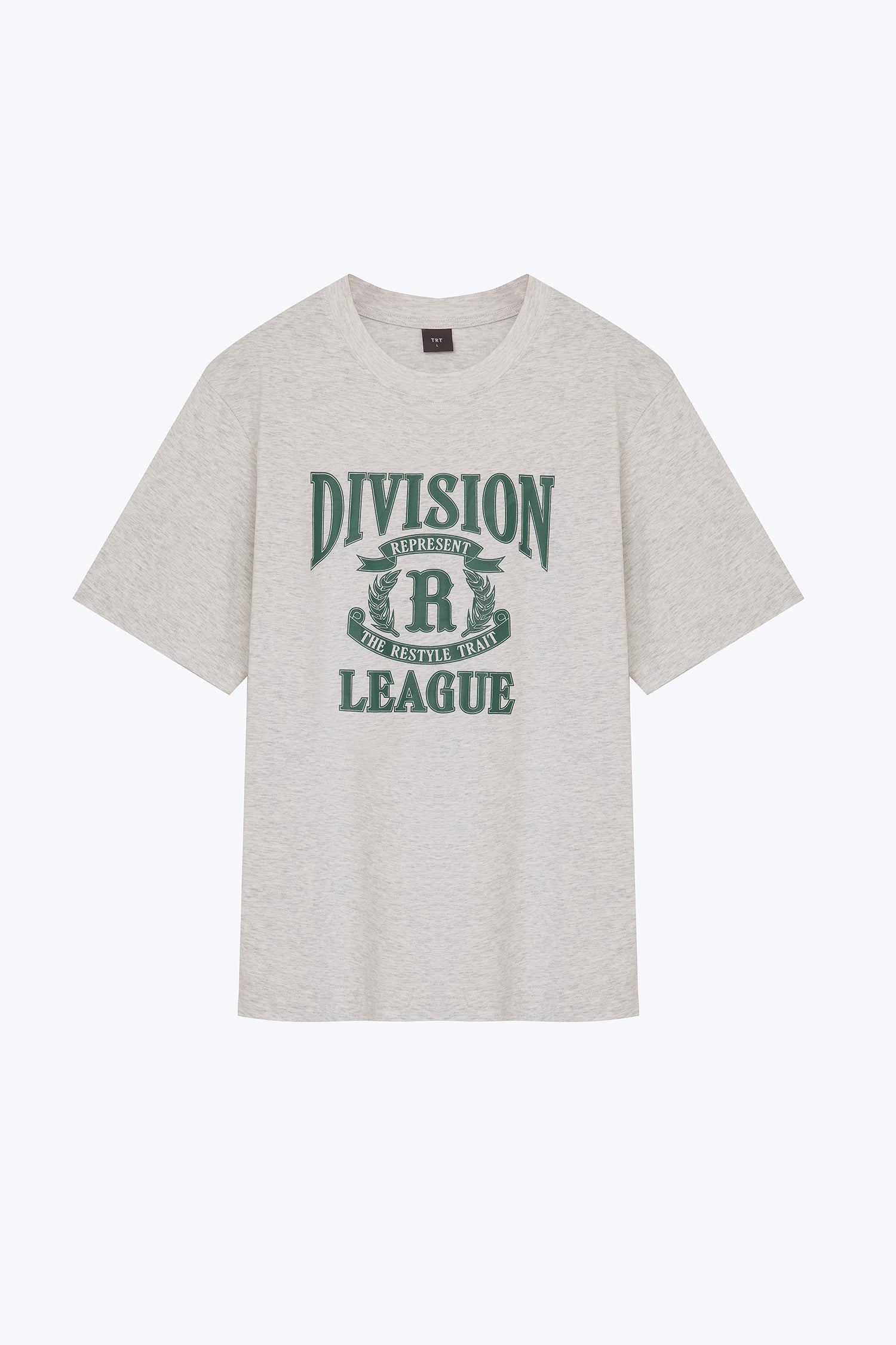 TRT Division League Tee - Heather Grey