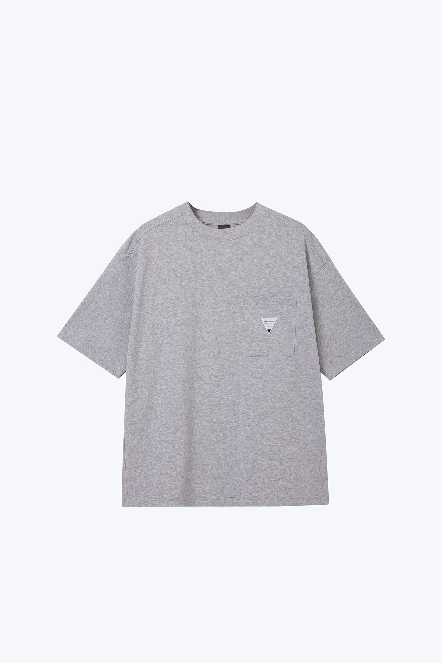 (C) Utility Panel Tee - Heather Grey