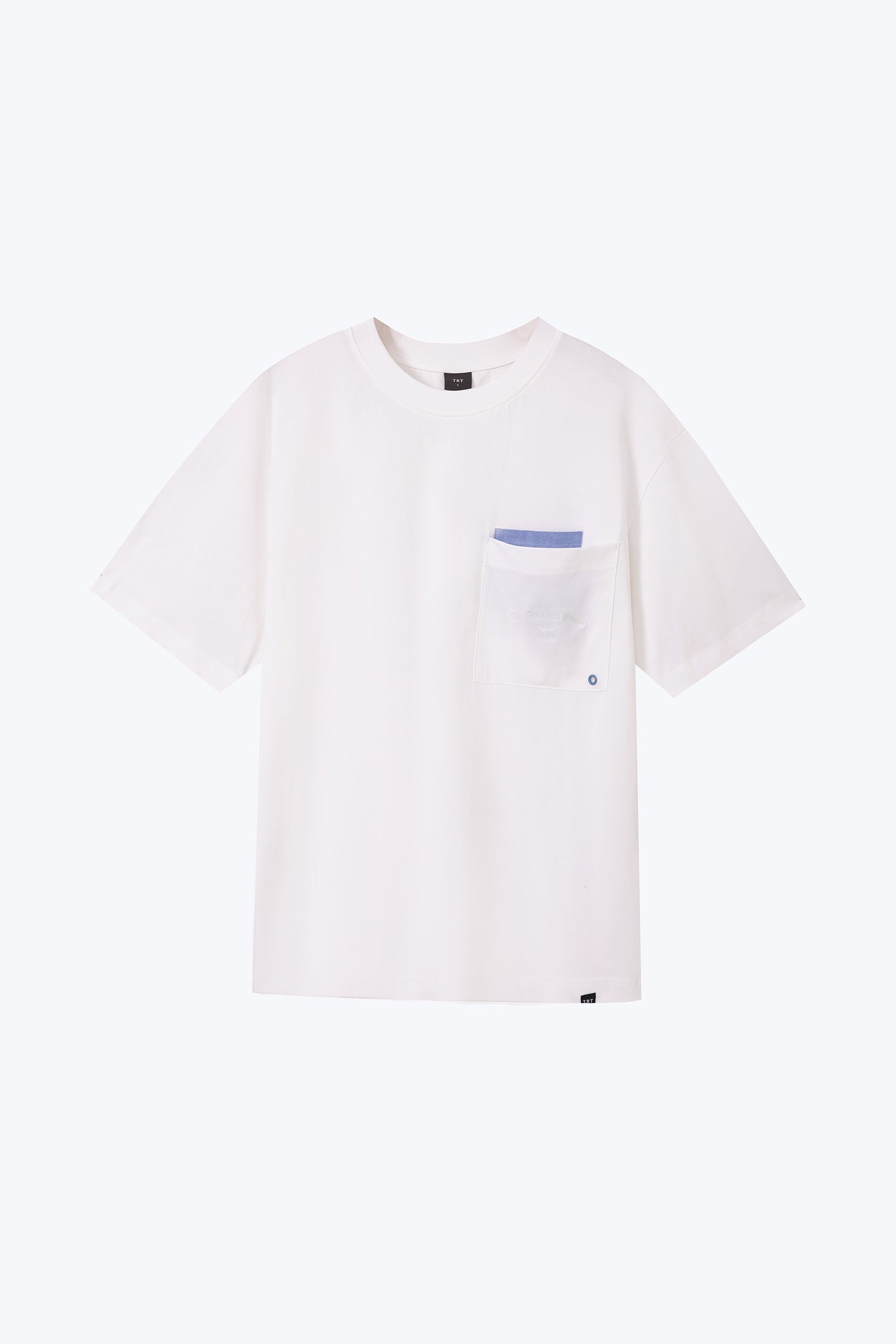 (B) Double Pocket Tee - Cream
