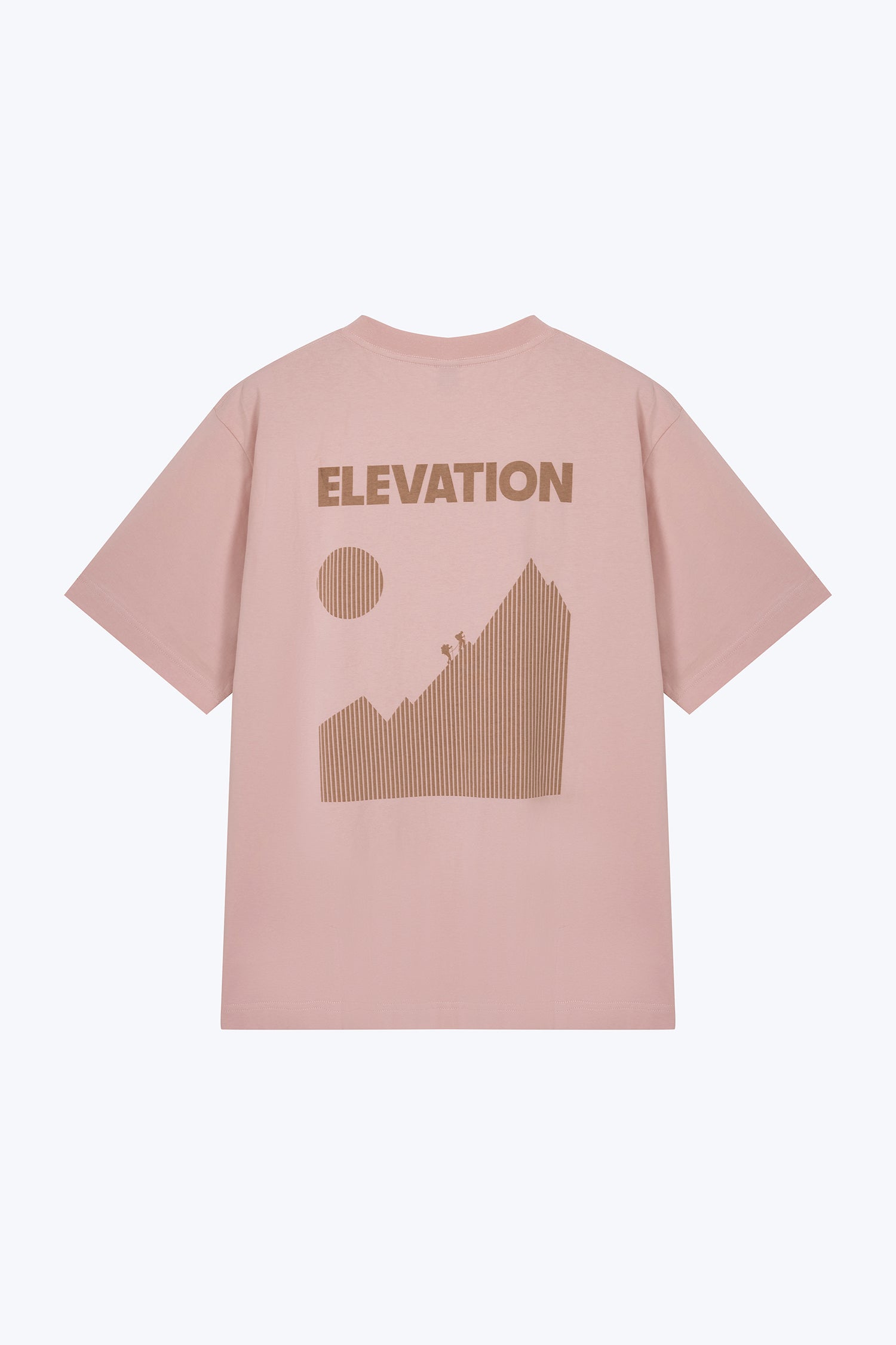 (A) Elevation Graphic Tee - Blush