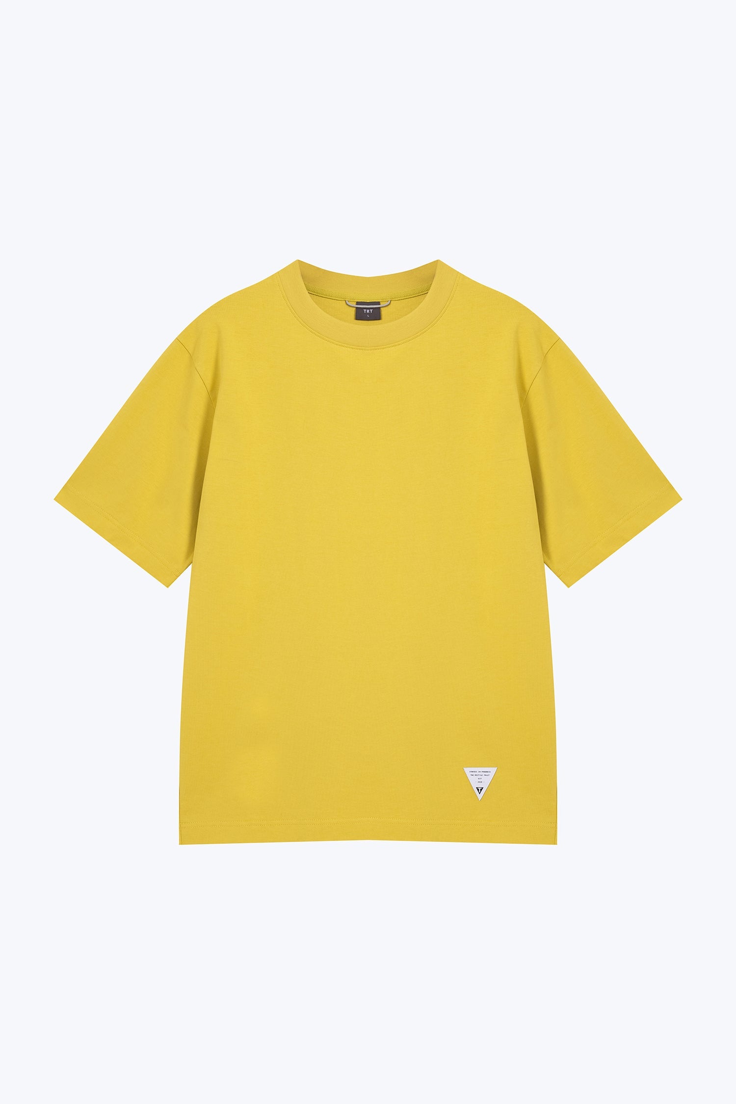 (A) Essential Crew Neck Tee - Chartreuse