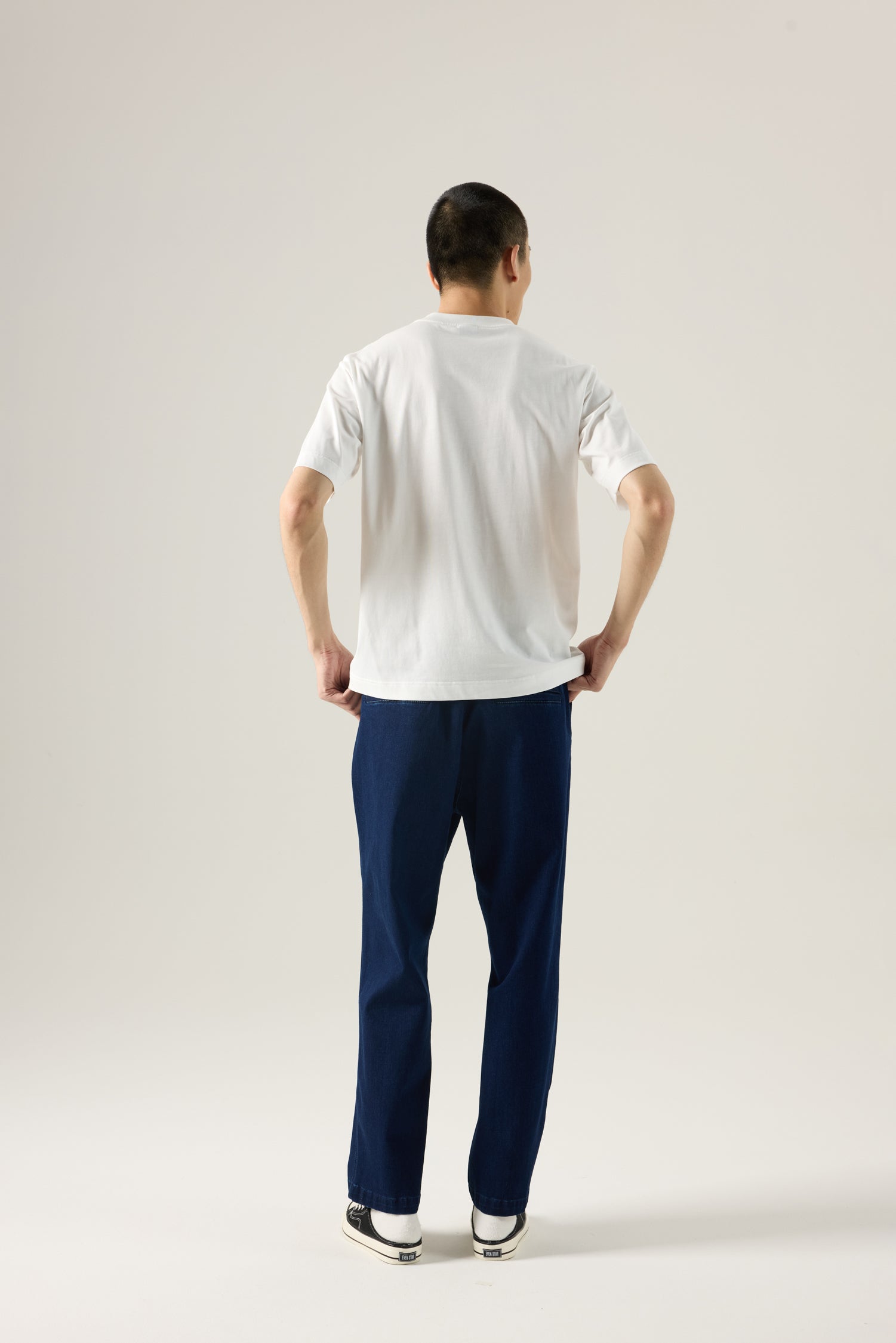 (A) Restyle Forward Graphic Tee - Cream