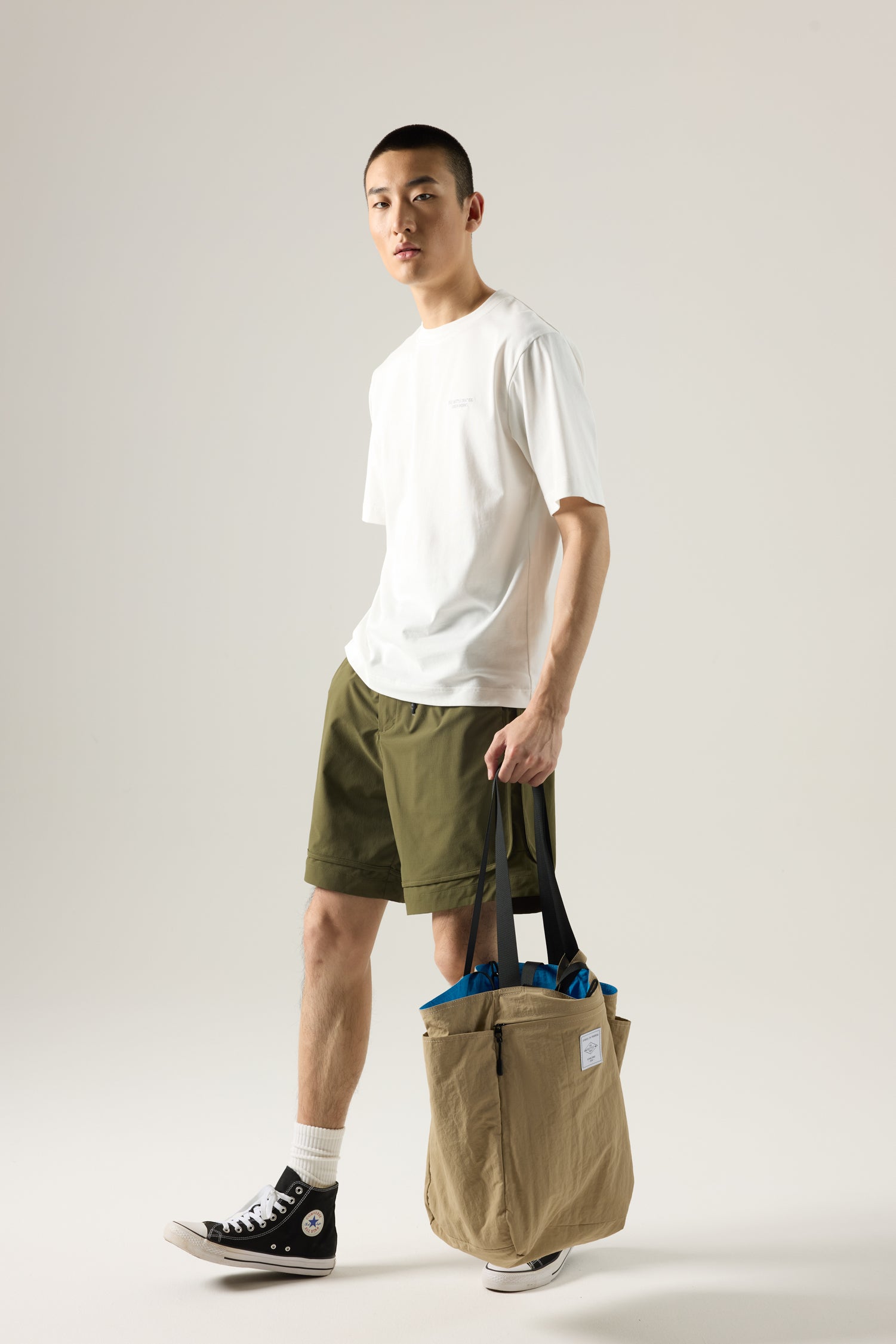 "Ascend" Graphic Tee - Cream