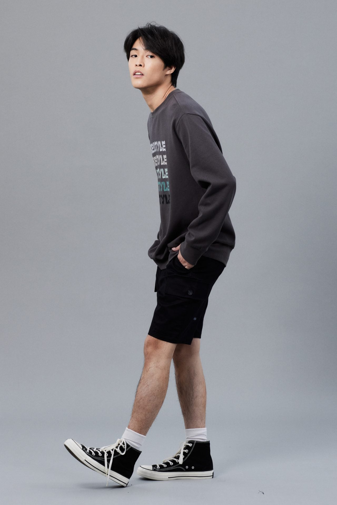 Jersey Relaxed Fit "Restyle" Sweatshirt