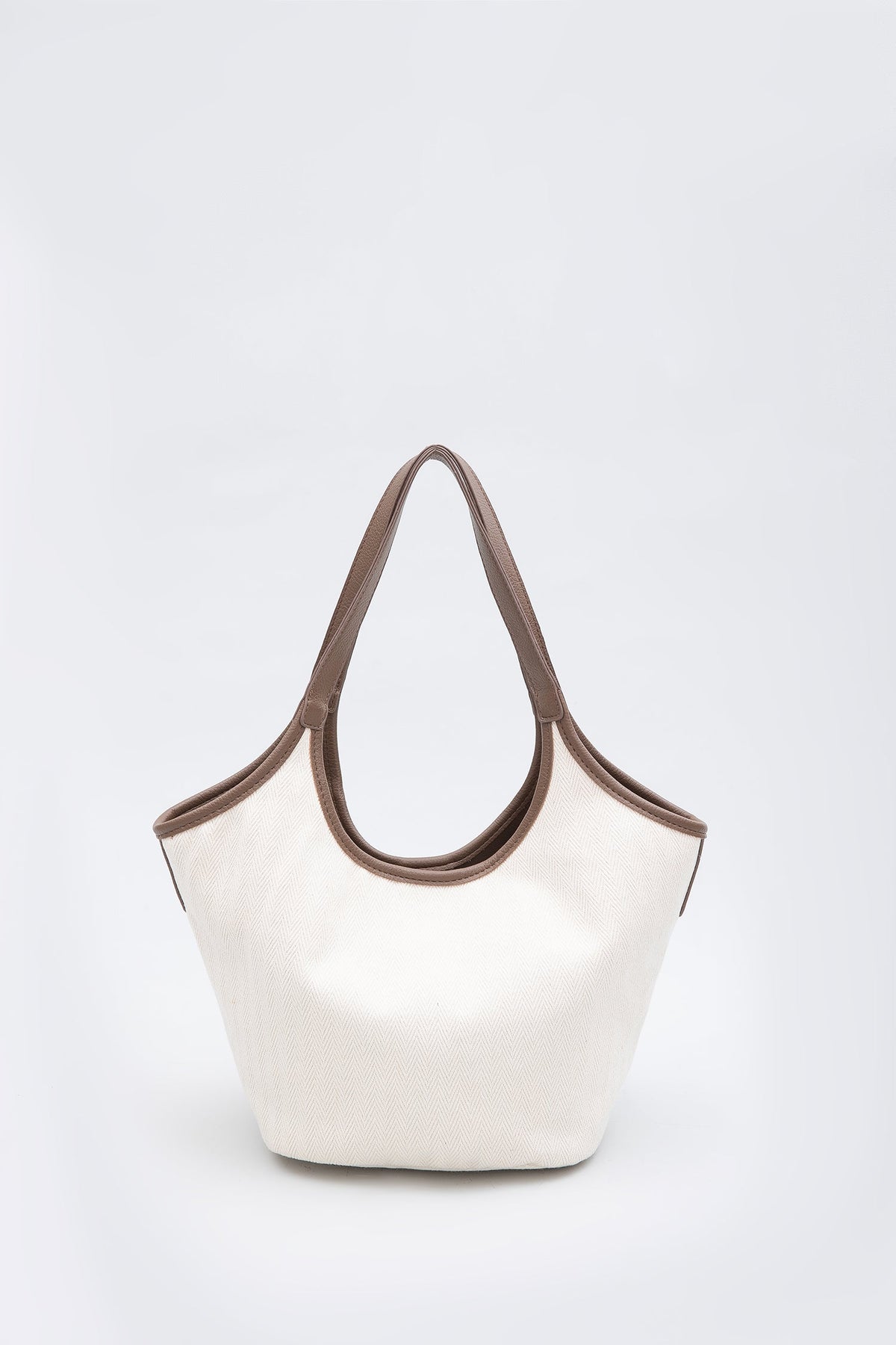 Shopper Tote - Cream Cocoa