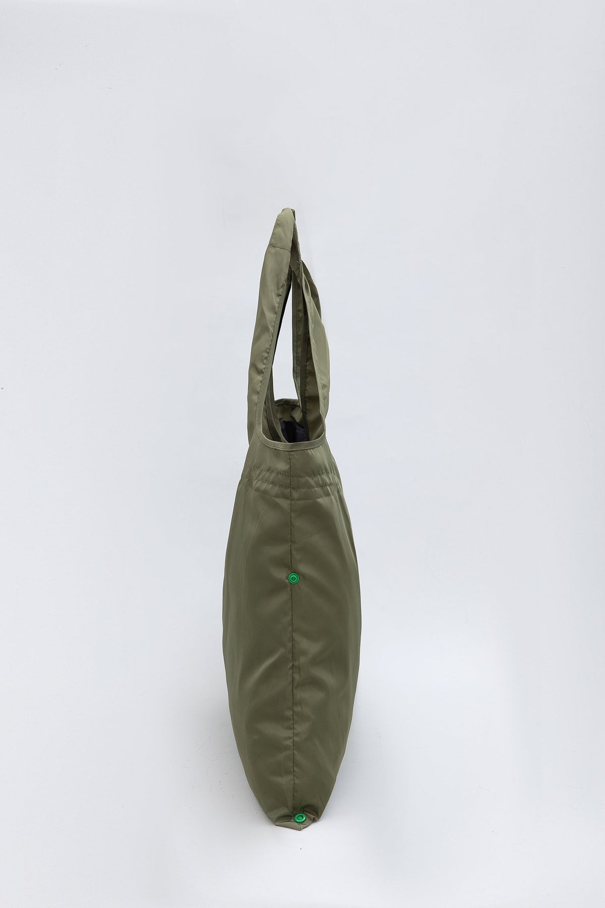 Nylon Foldable Tote - Army Green
