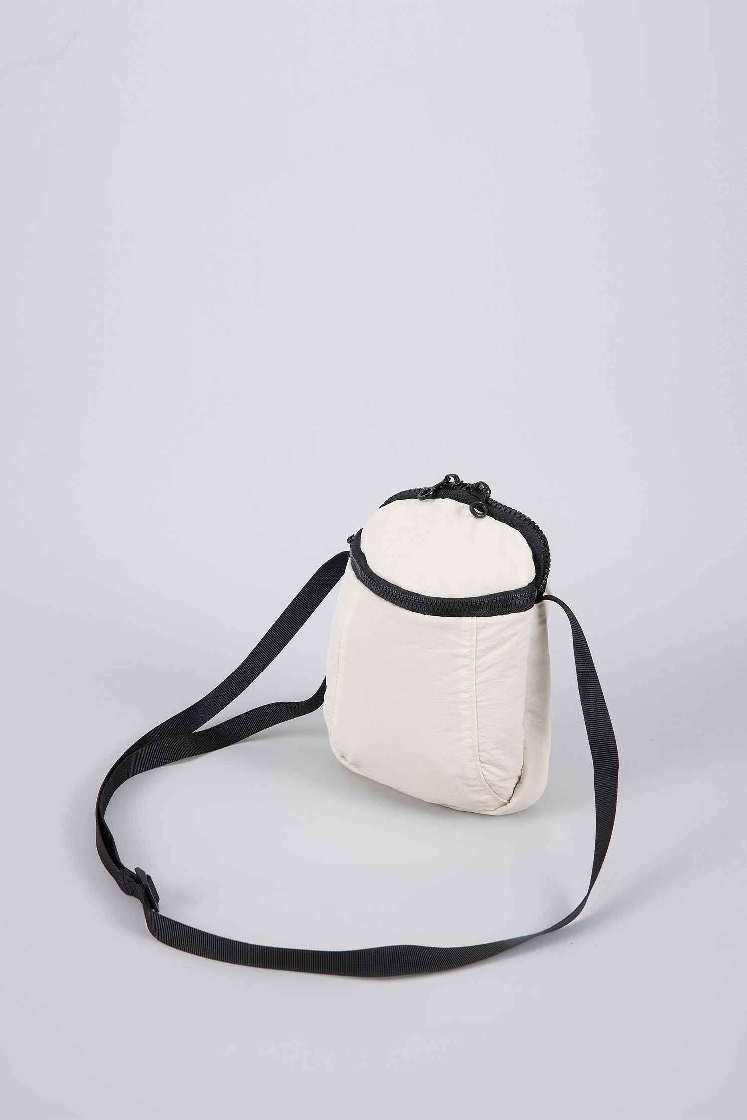Nylon Crossbody Bag - White