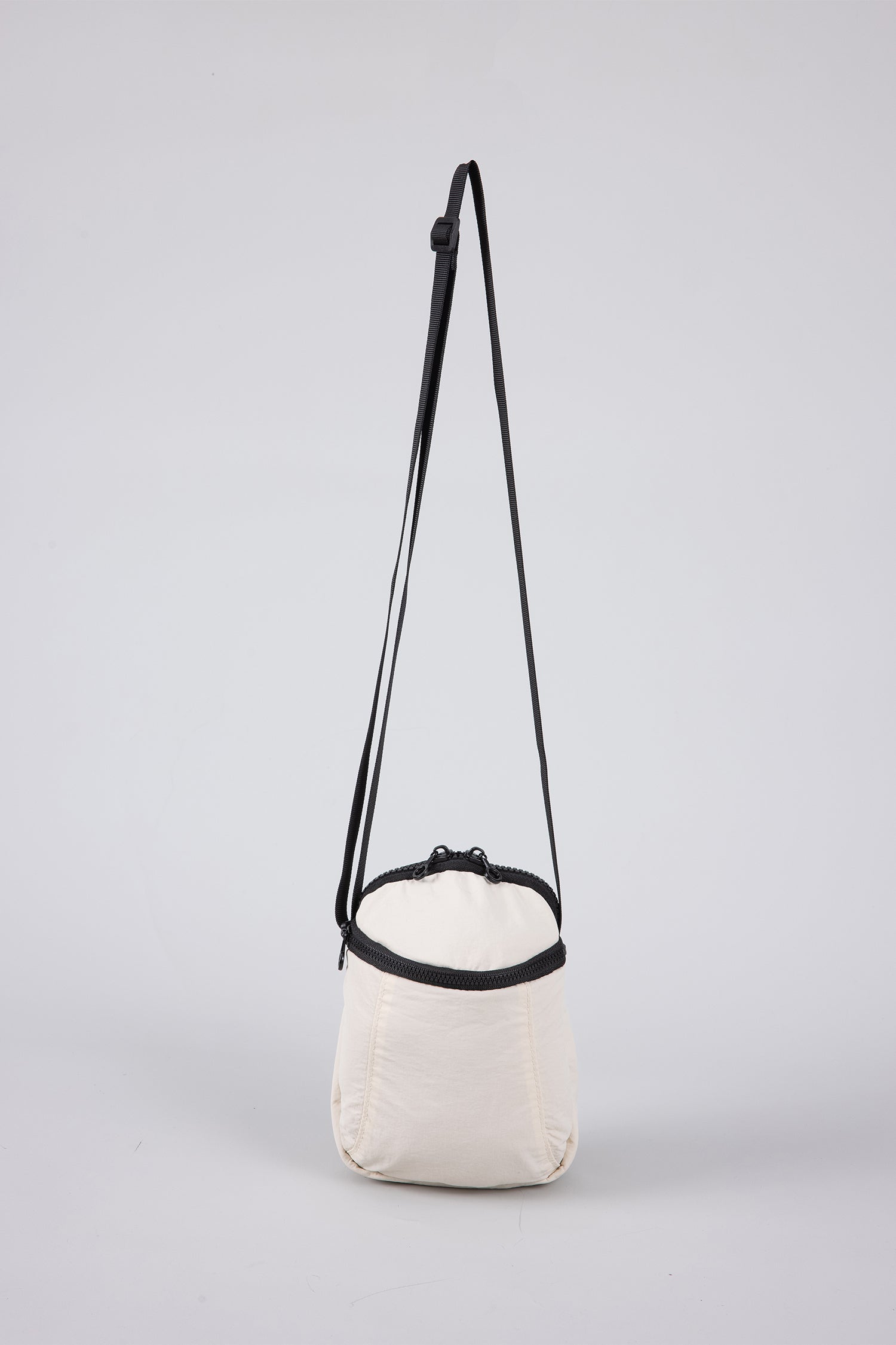 Nylon Crossbody Bag - White