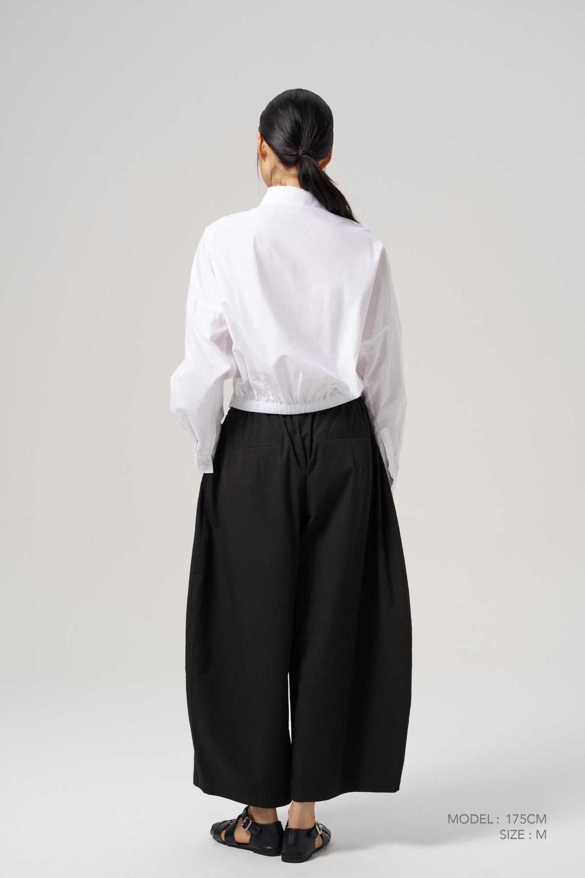 Dart Long Sleeve Blouse - Cream