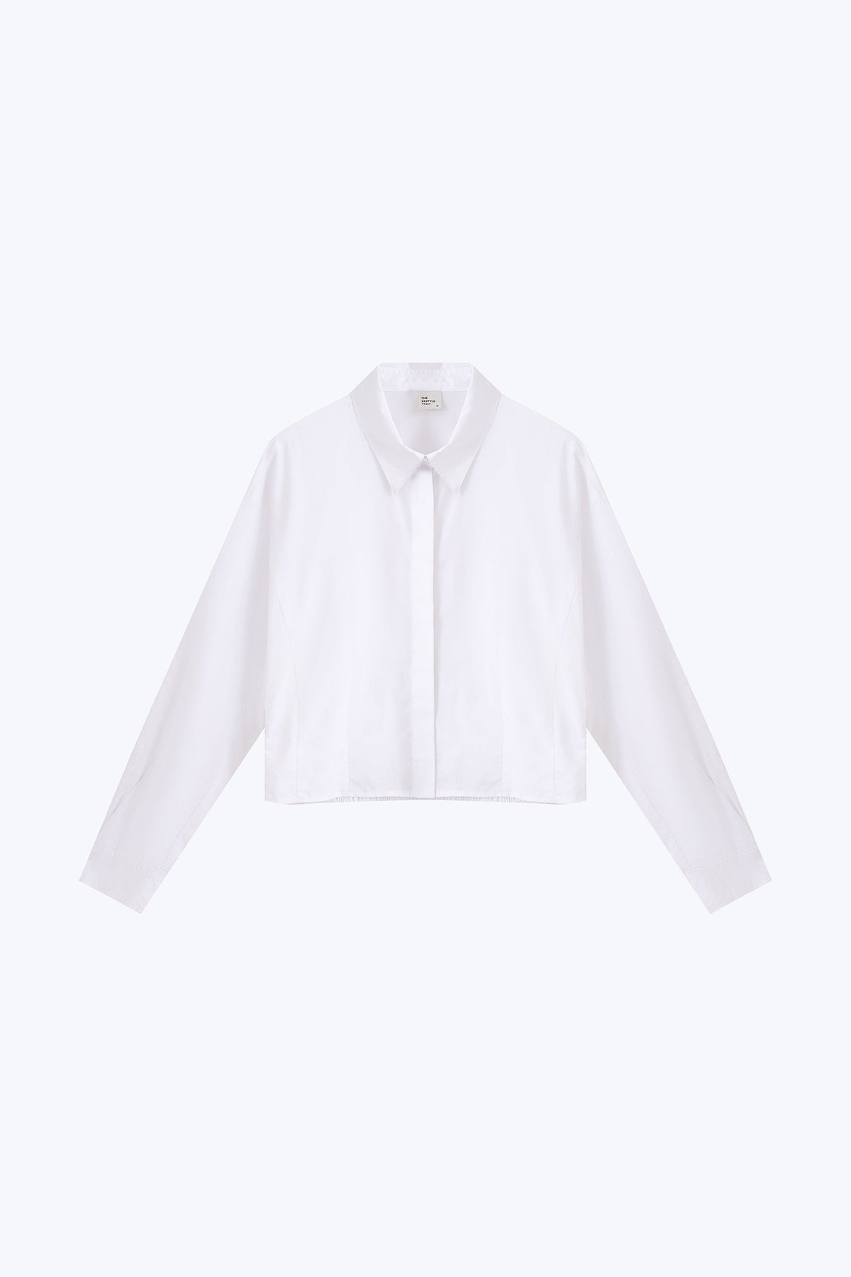 Dart Long Sleeve Blouse - Cream