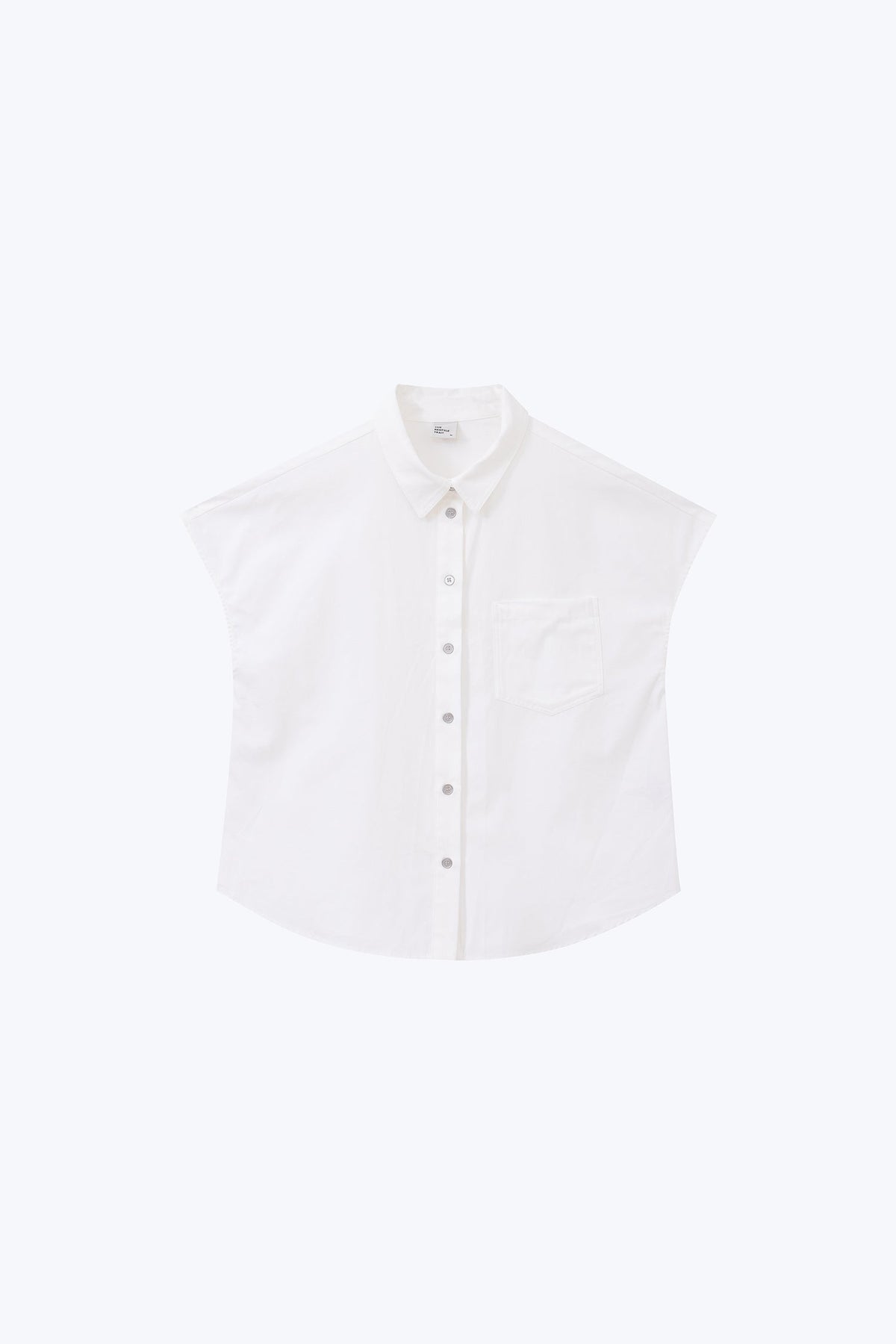 Cap Sleeve Blouse - Cream