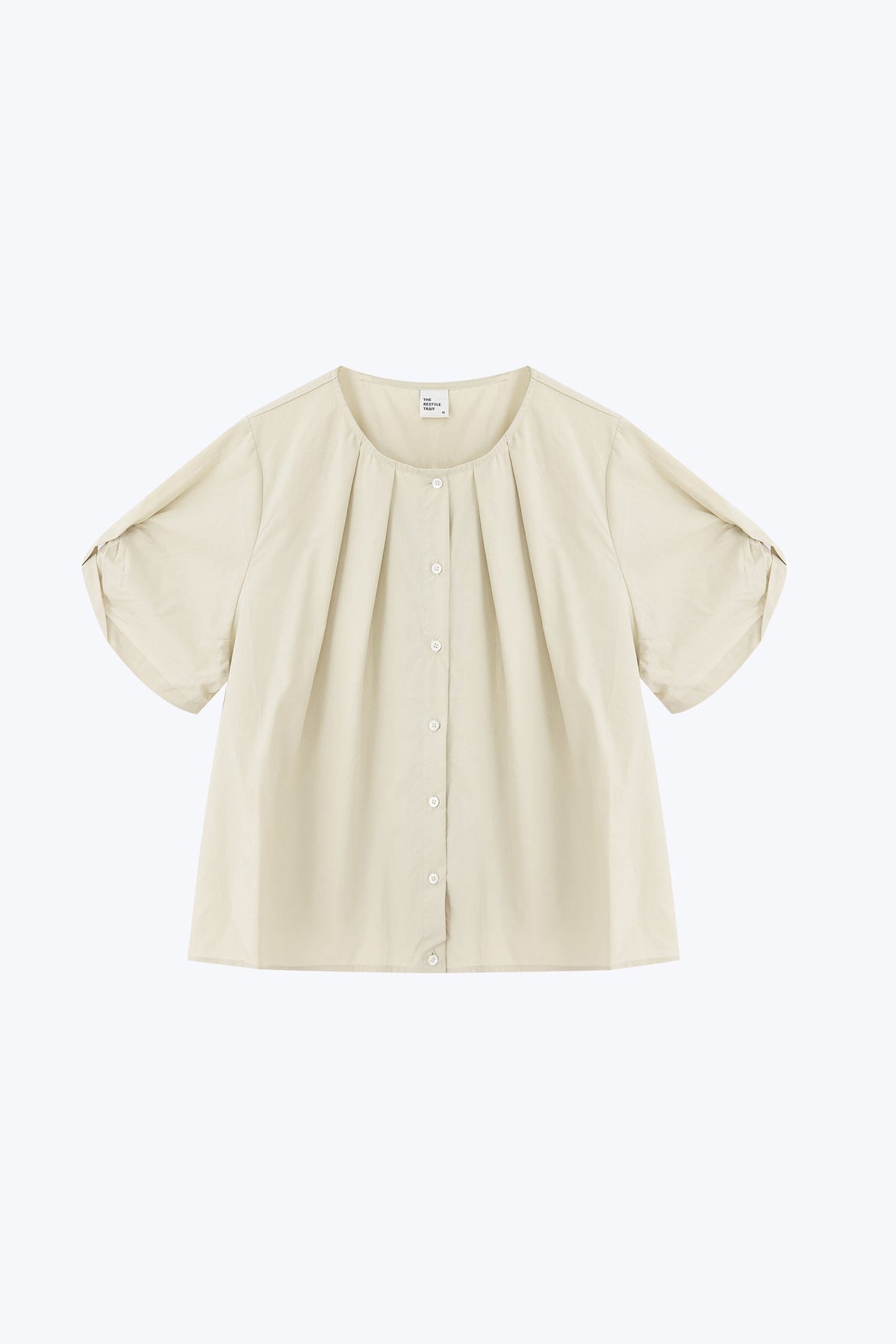 Puff Sleeve Blouse - Pistachio