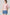 Front Seam Blouse - Blush