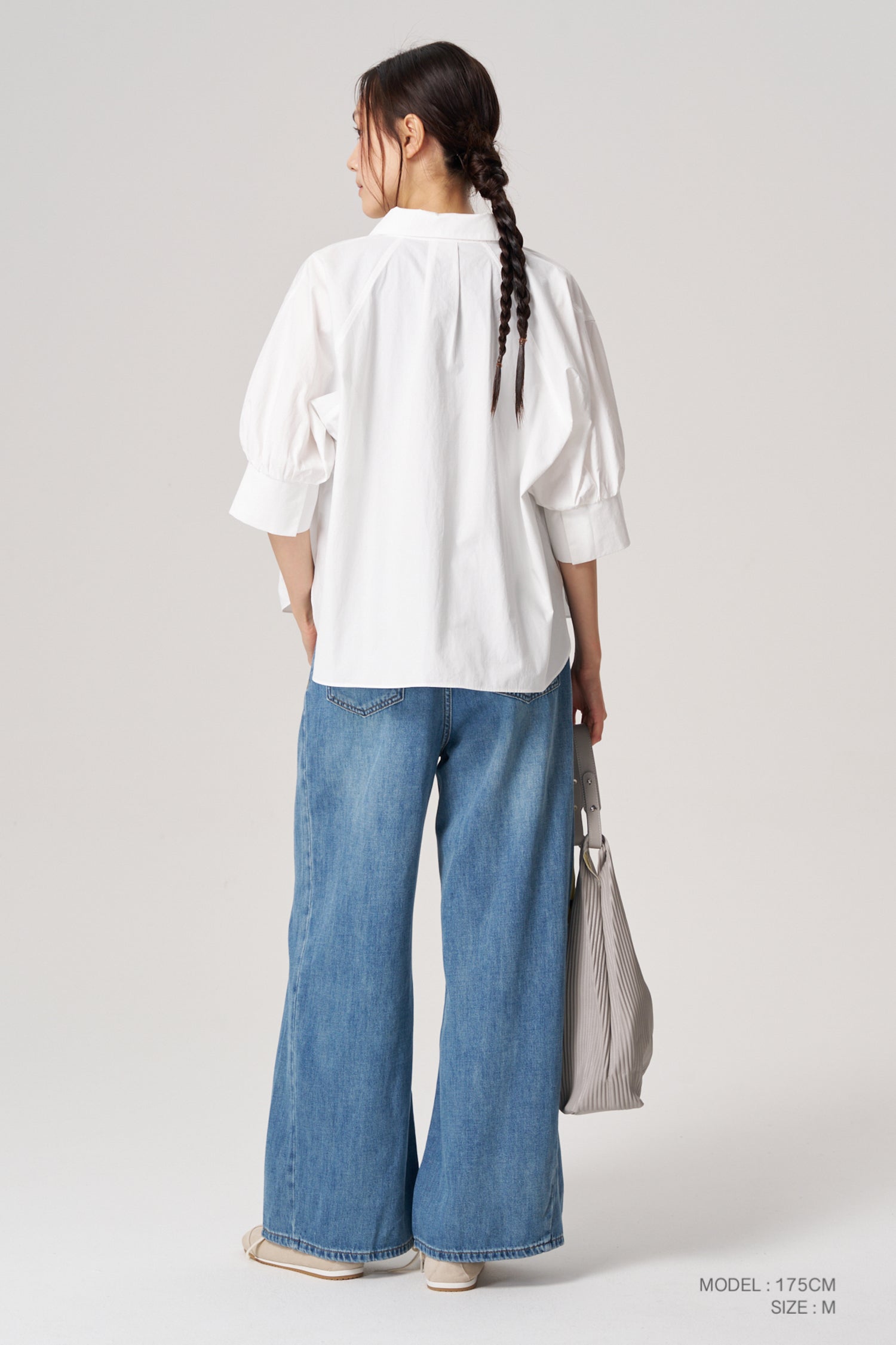 Gathered Blouse - Cream