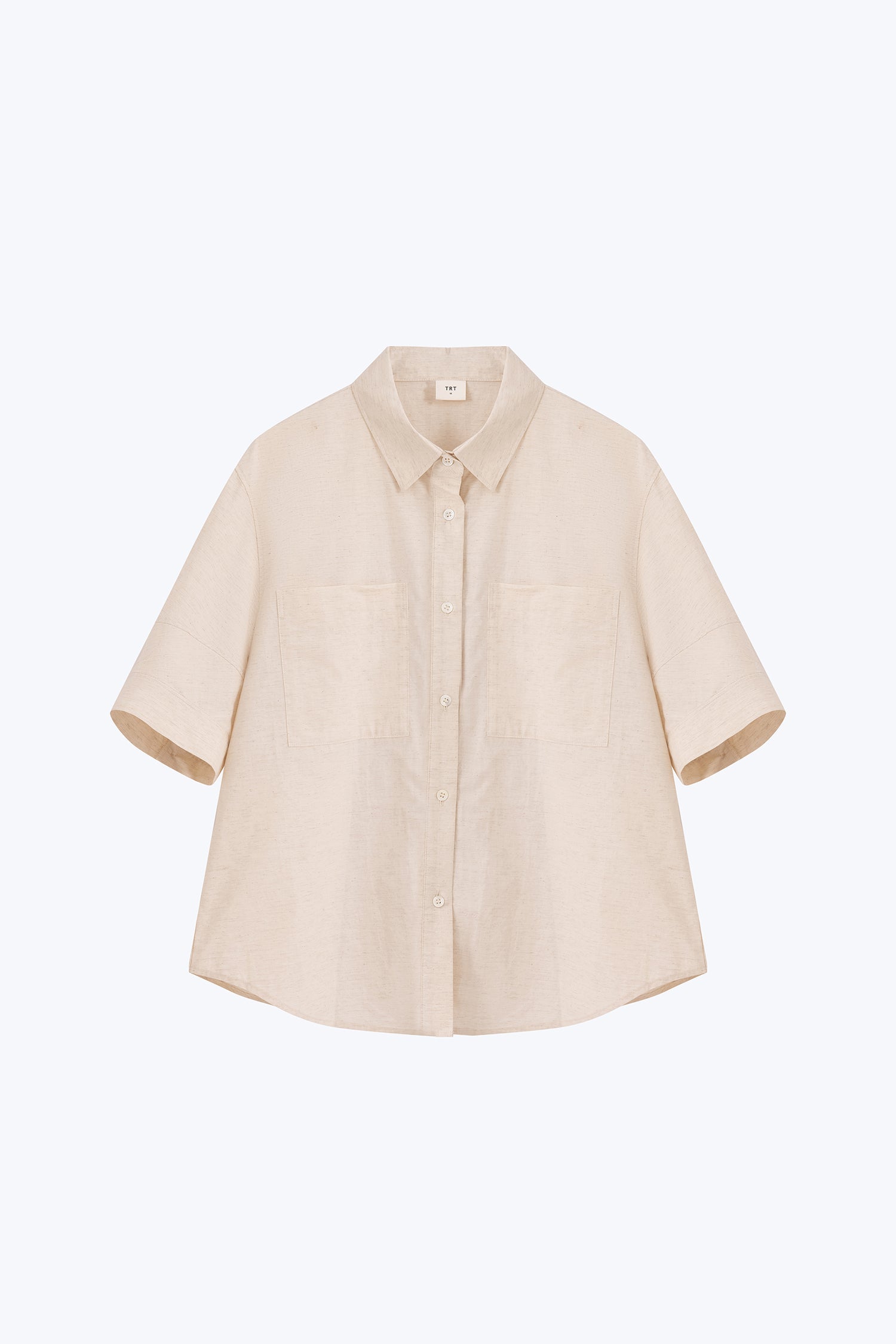 Patch Pocket Blouse - Ecru