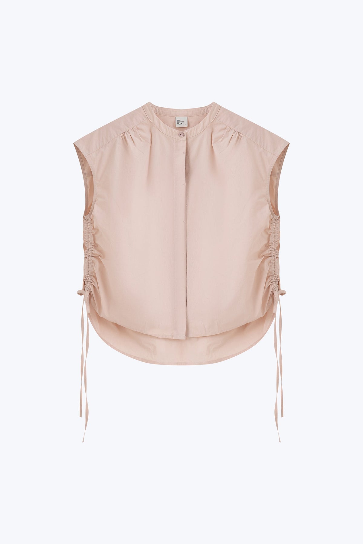 Drawstring Blouse - Blush