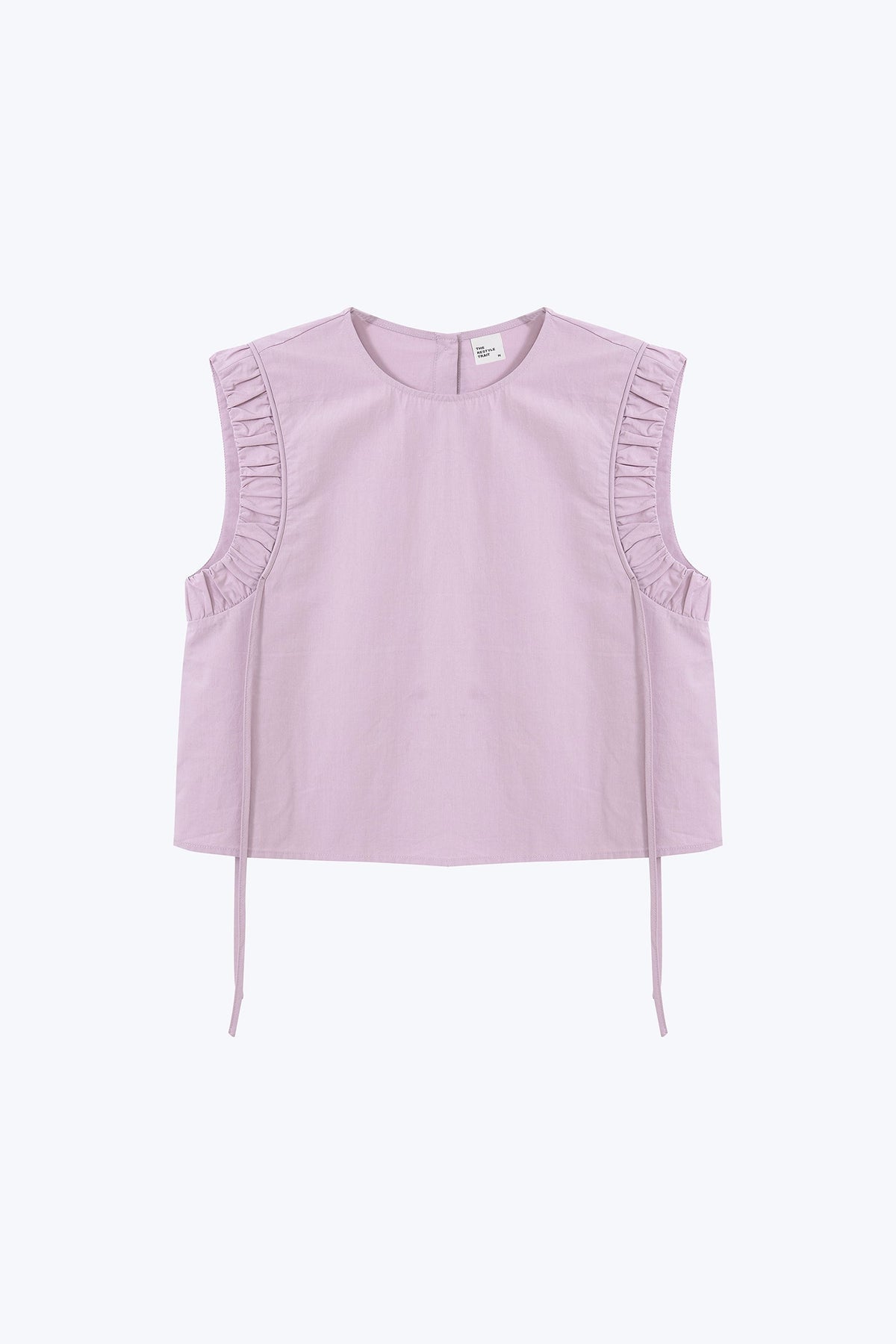 Gathered Ruffle Blouse - Yam