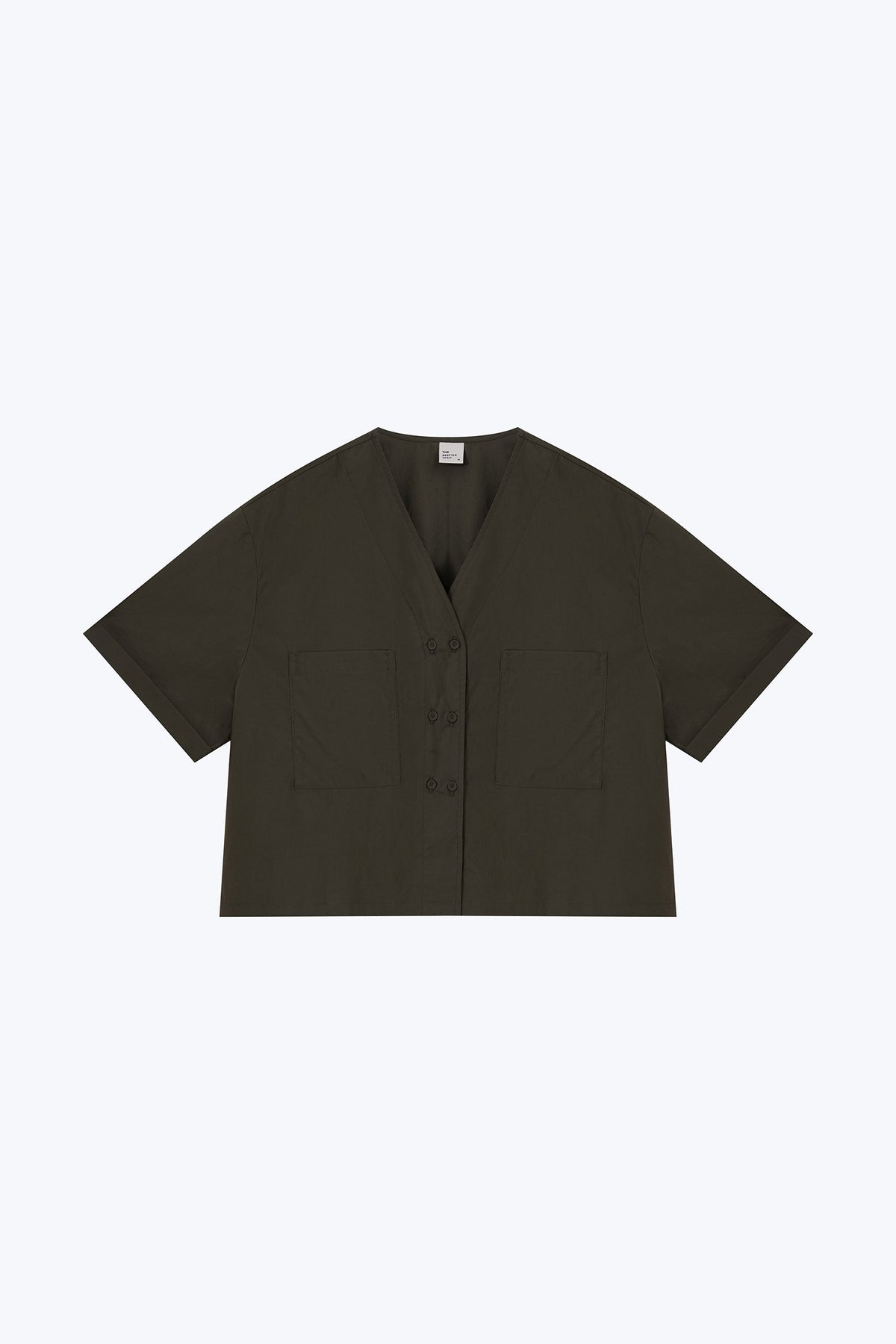 Patch Pocket Blouse - Army Green