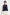 Denim Panelled Sleeveless Blouse - Dark Denim