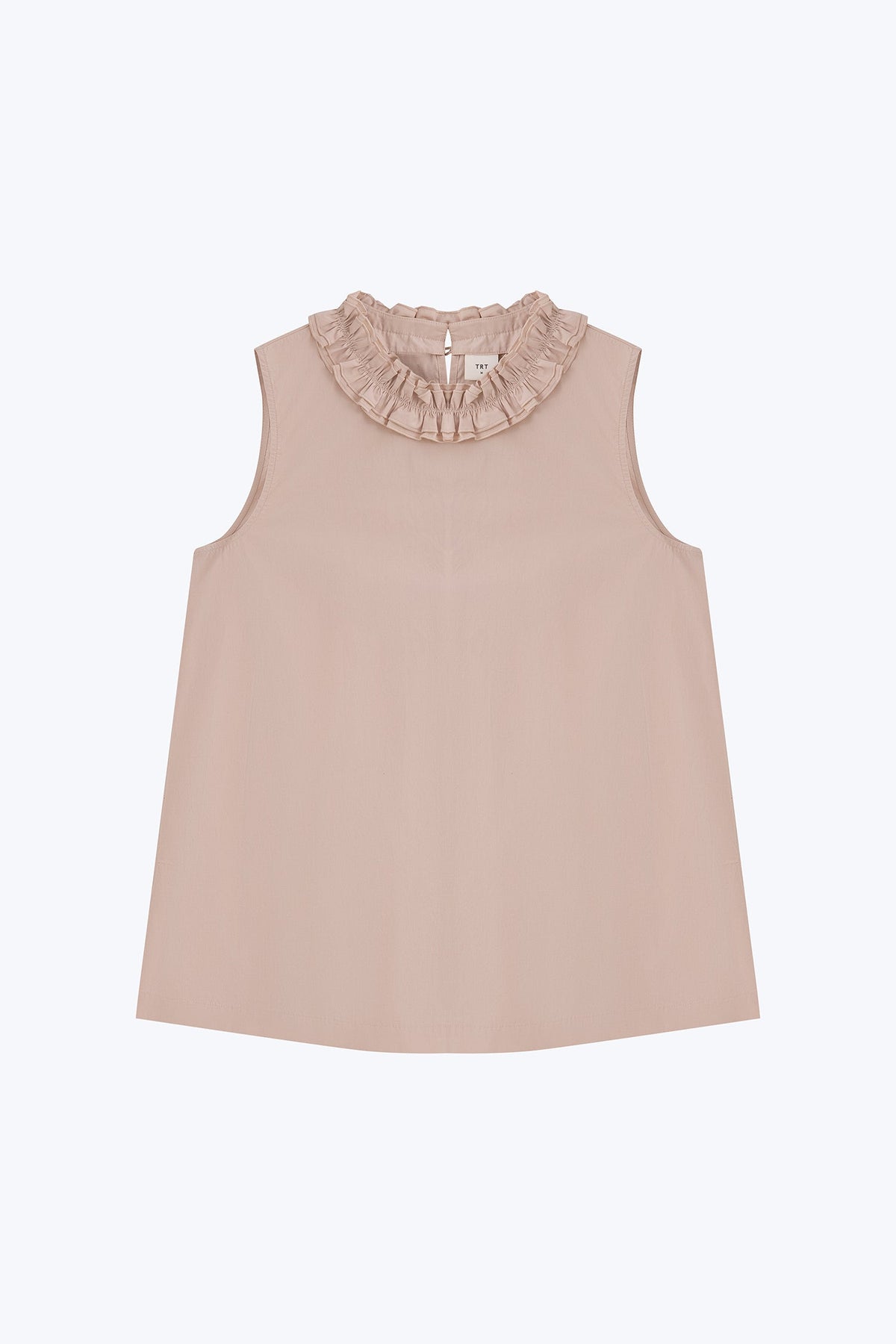 Frill Collar Blouse - Blush